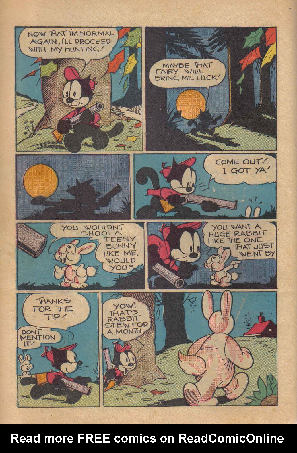 Read online Felix the Cat (1948) comic -  Issue #5 - 14