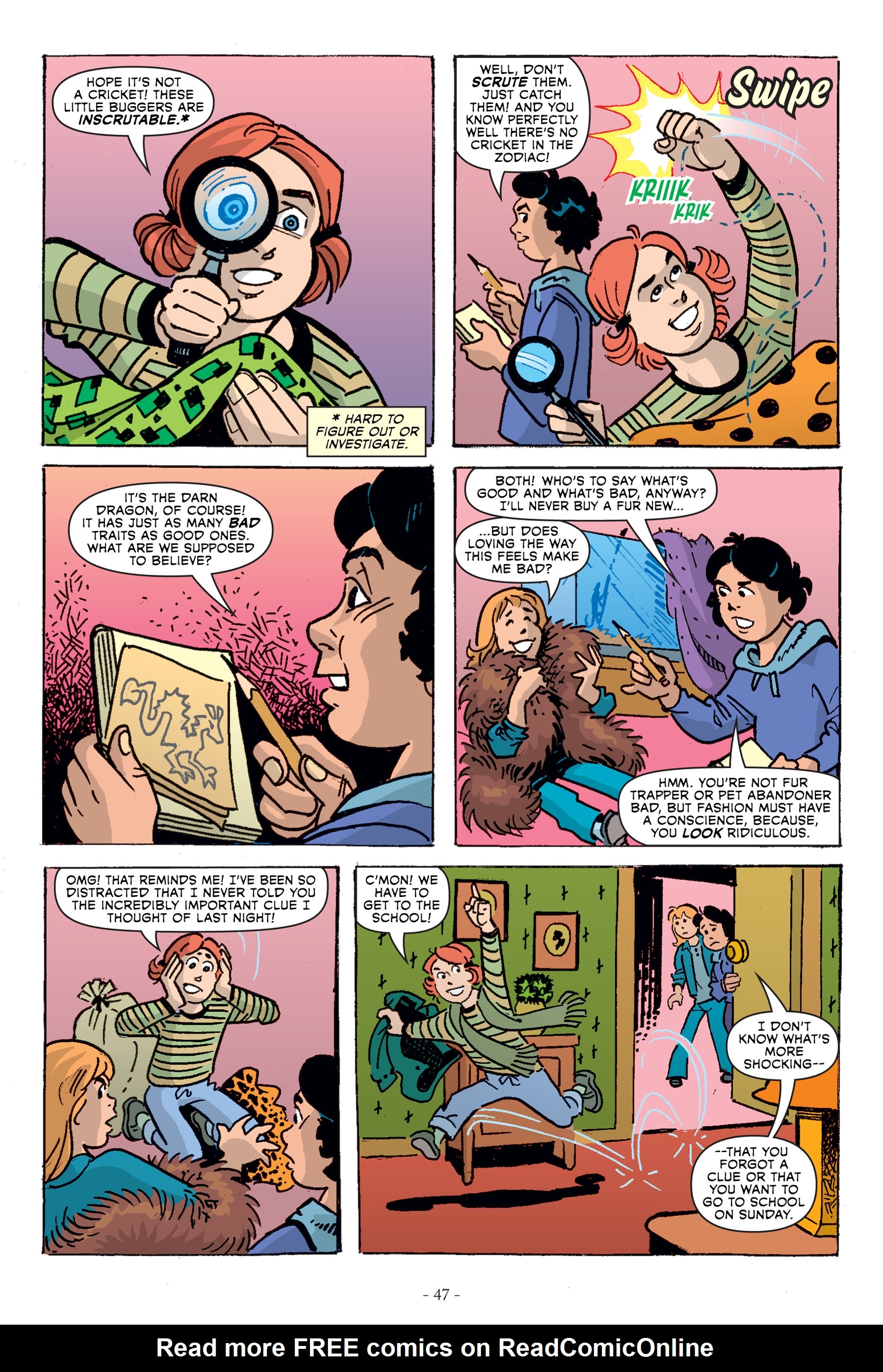Read online Nancy Drew and the Clue Crew comic -  Issue #3 - 48