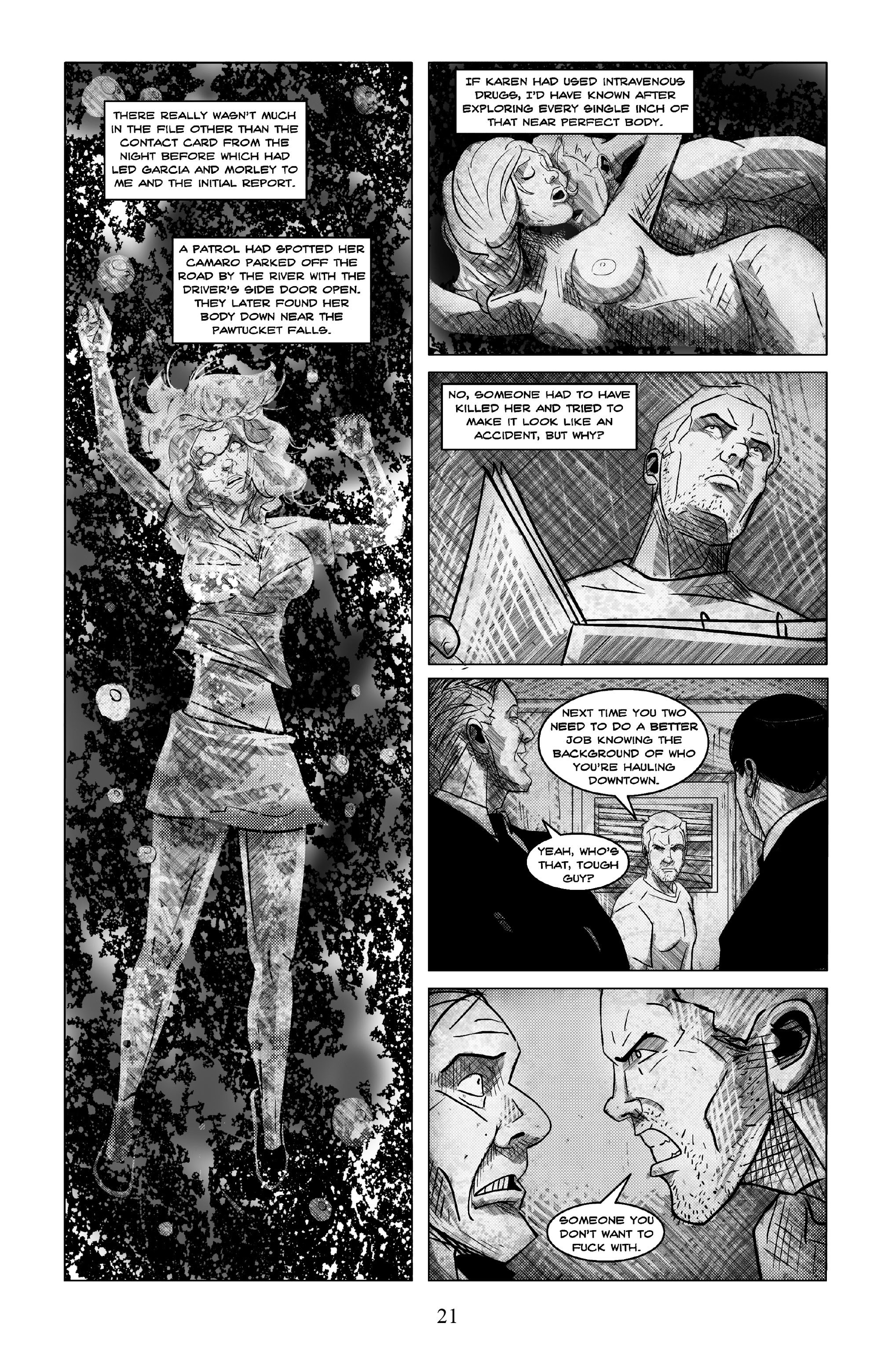 Read online Two Redheads & A Dead Blonde comic -  Issue #1 - 22