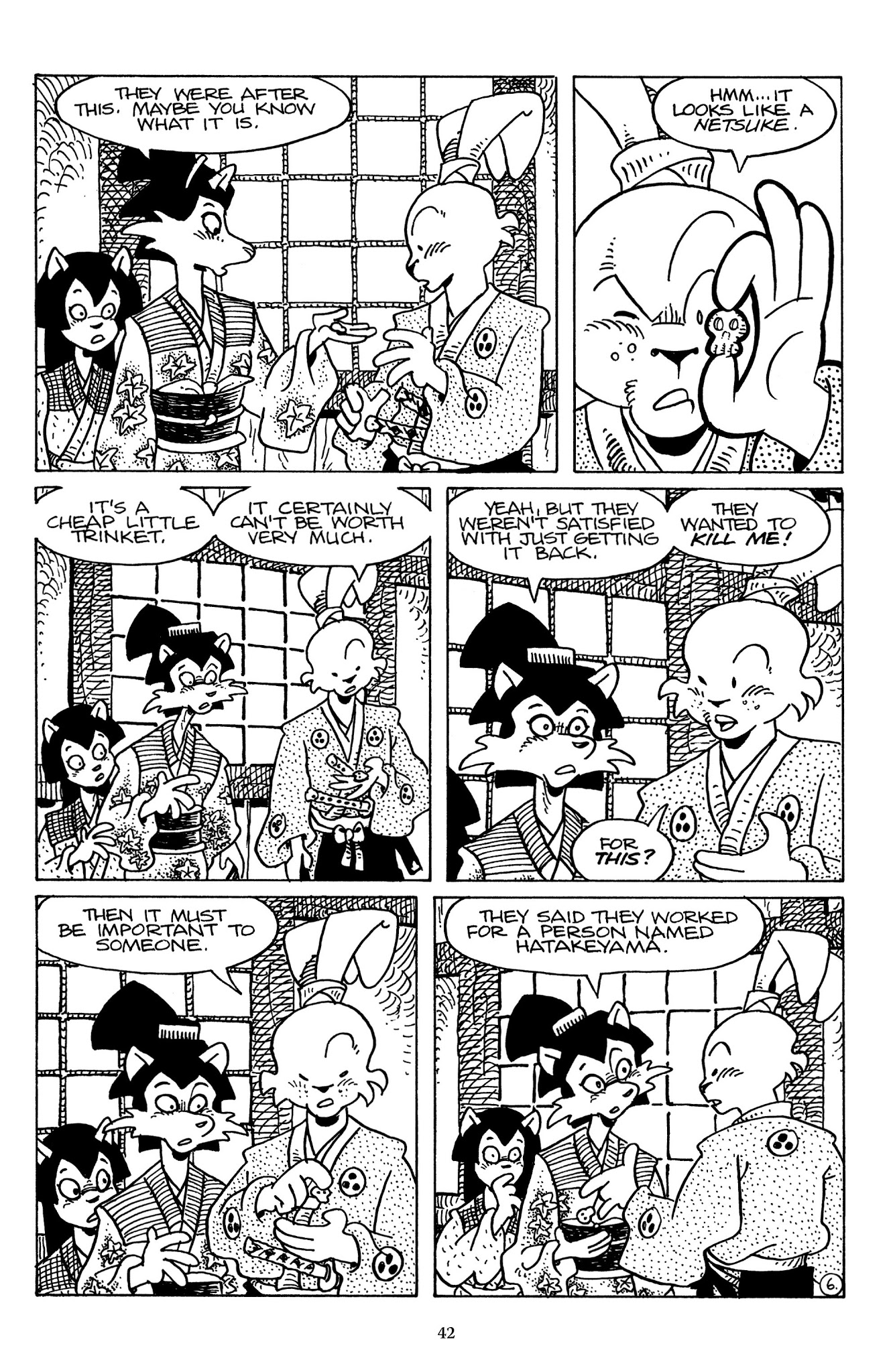 Read online The Usagi Yojimbo Saga comic -  Issue # TPB 7 - 41