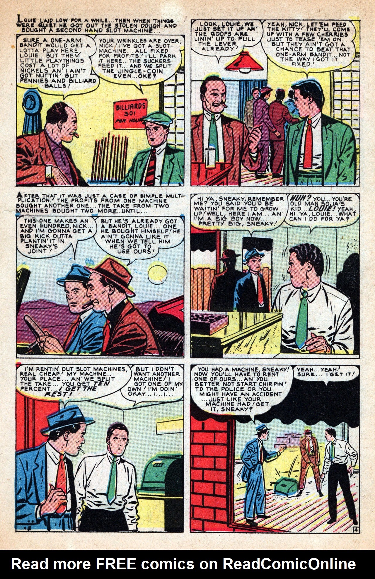 Read online Crime Exposed (1950) comic -  Issue #4 - 6