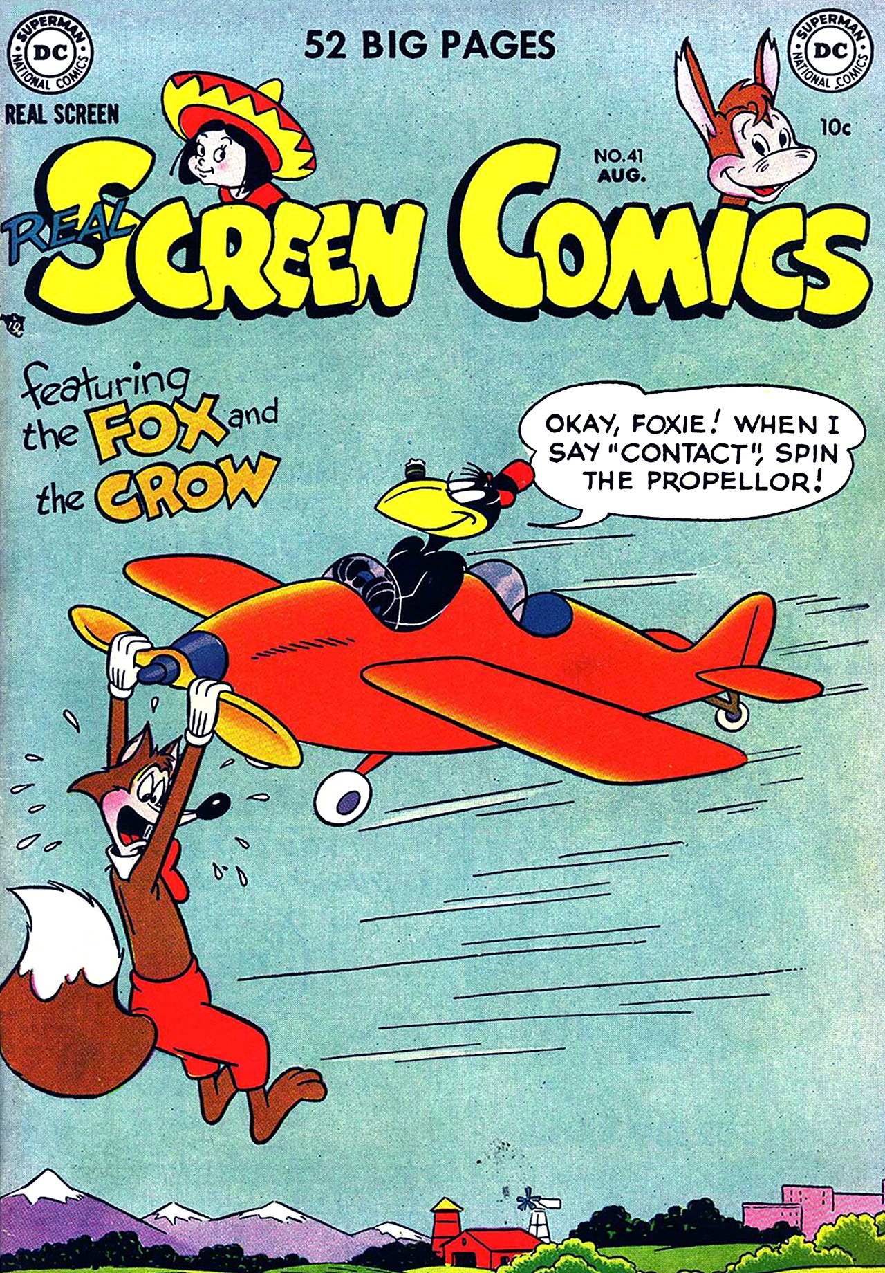 Read online Real Screen Comics comic -  Issue #41 - 1