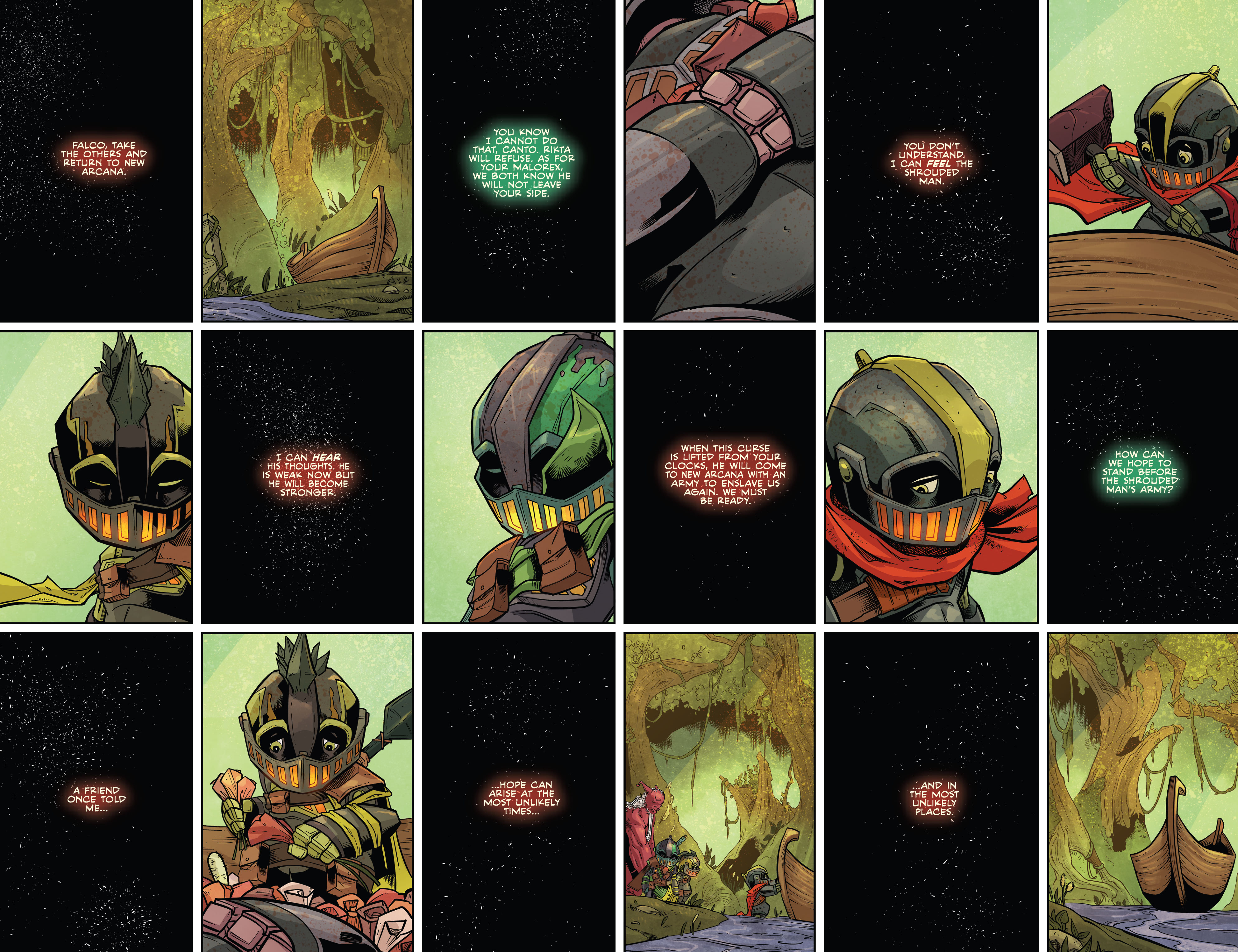 Read online Canto II: The Hollow Men comic -  Issue #3 - 19