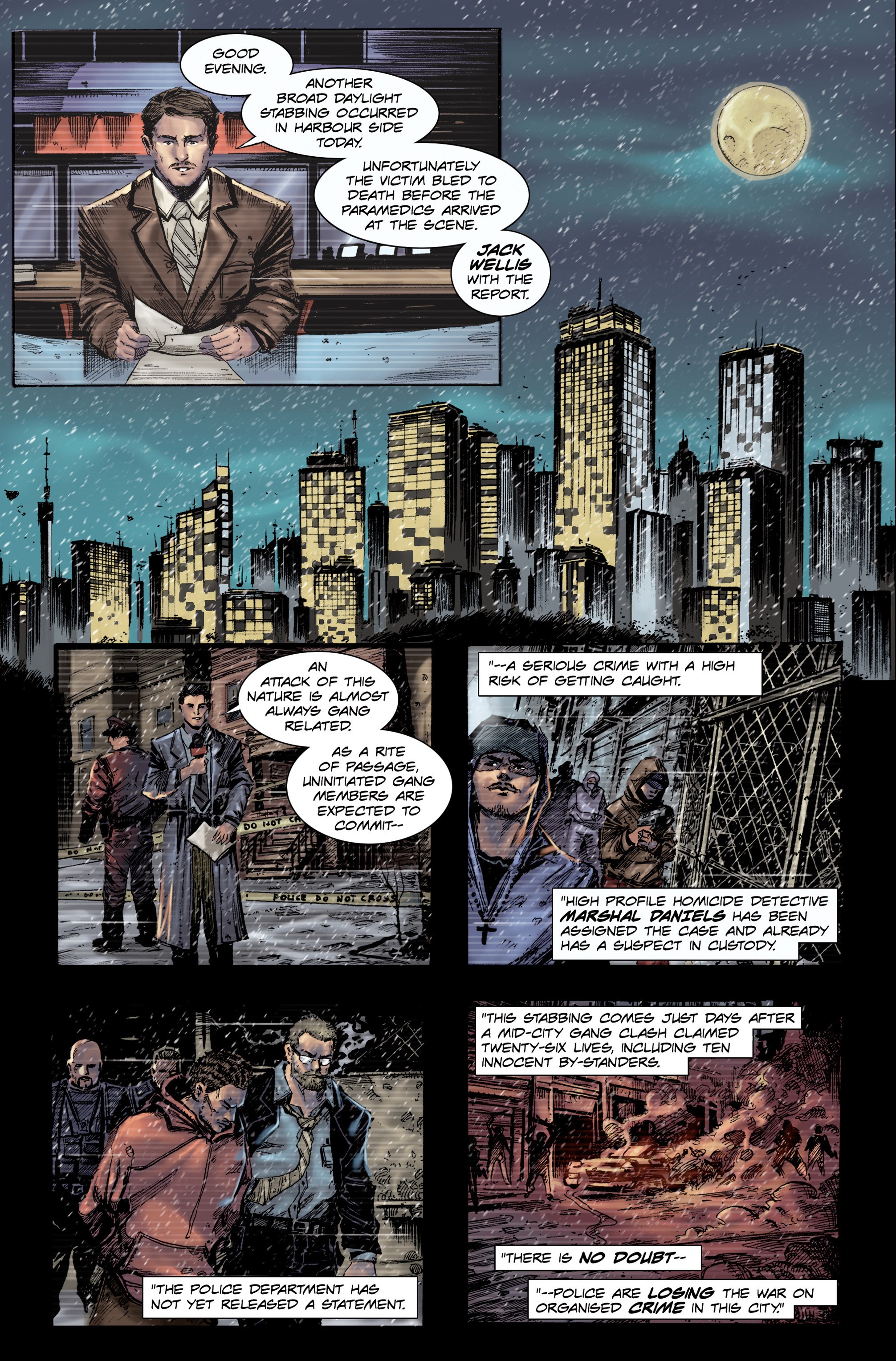 Read online Winter City comic -  Issue #1 - 4