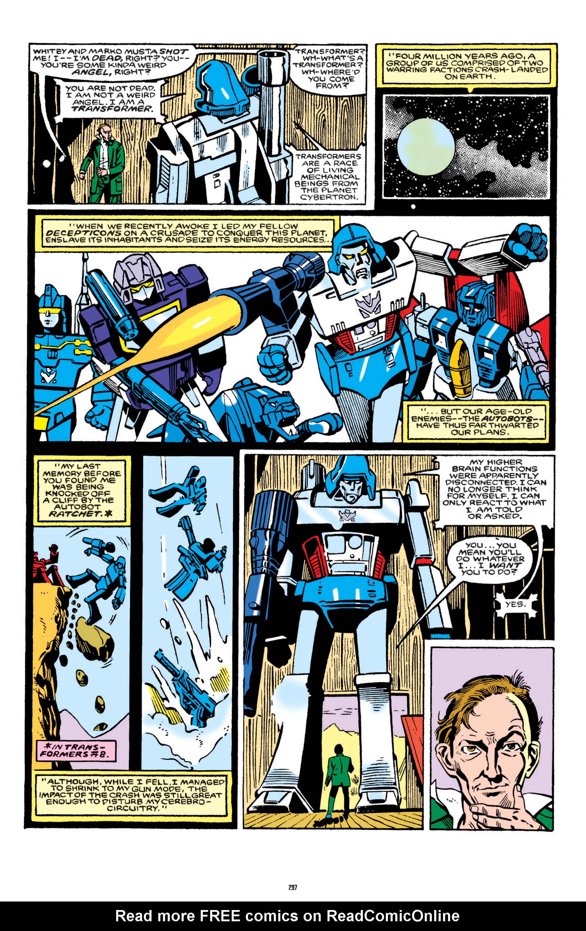 Read online The Transformers Classics comic -  Issue # TPB 1 - 298