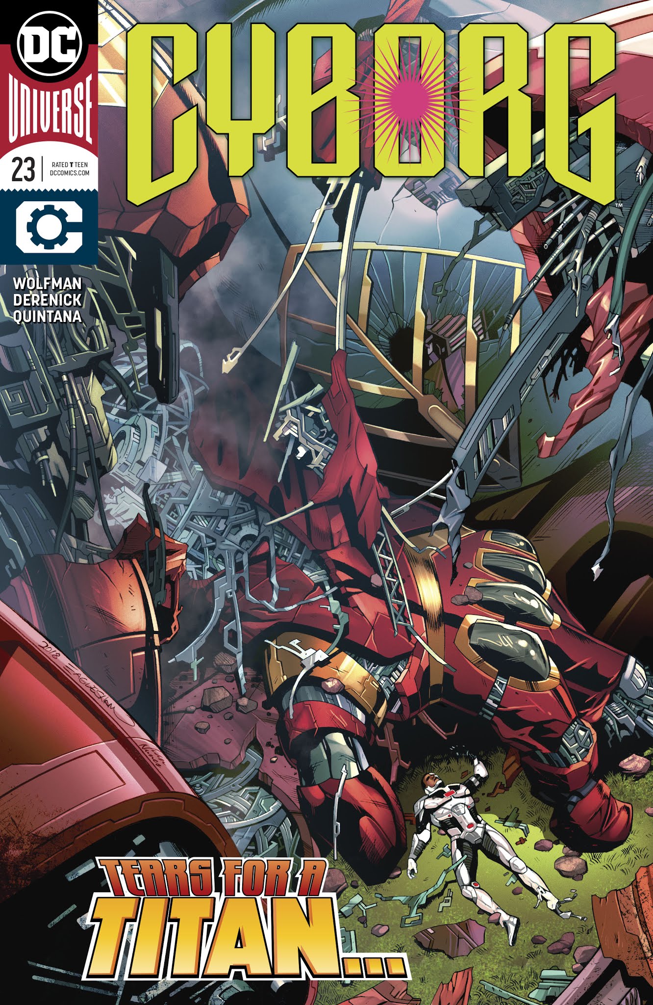 Read online Cyborg (2016) comic -  Issue #23 - 1