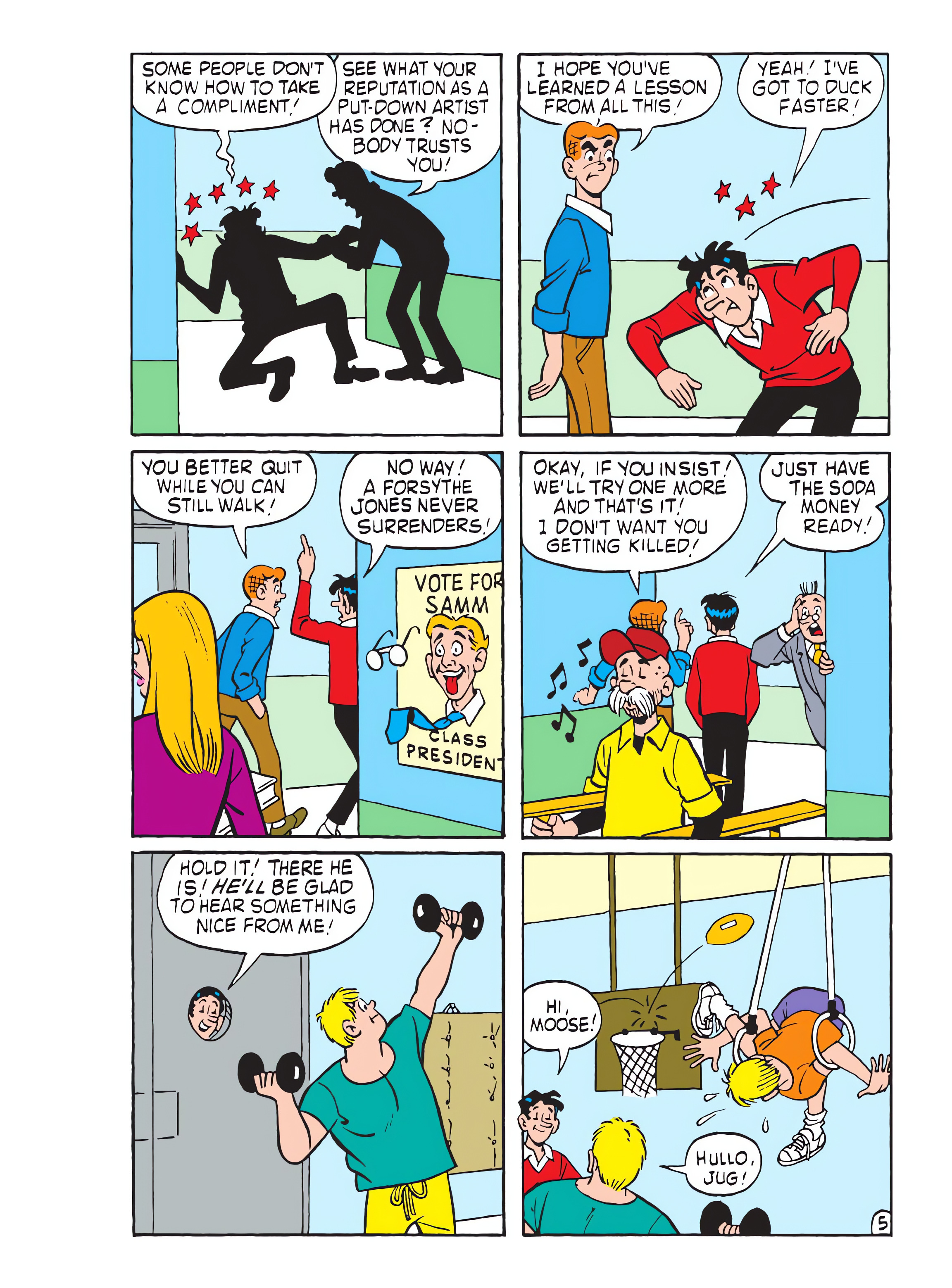Read online World of Archie Double Digest comic -  Issue #135 - 136