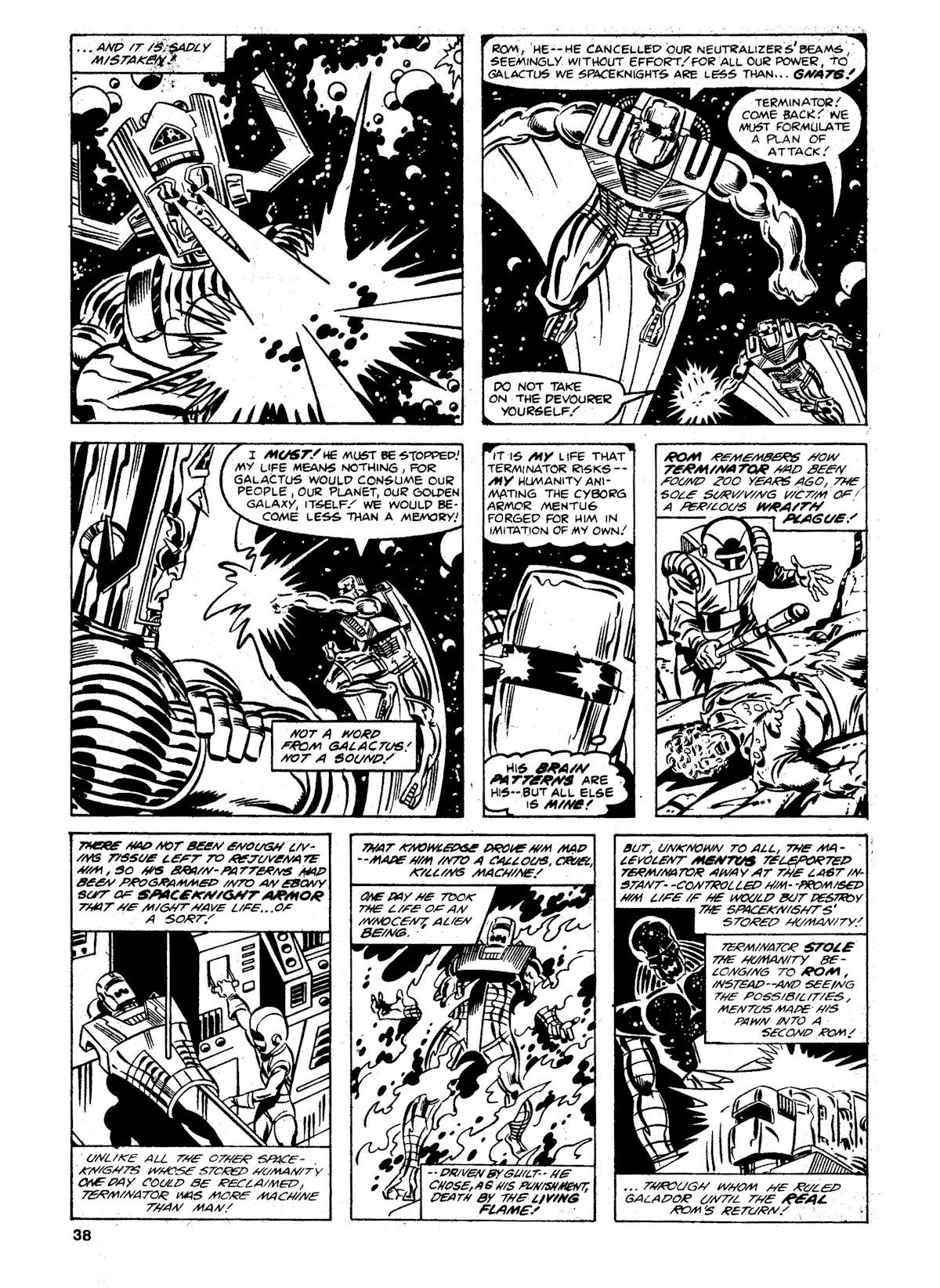 Read online Star Wars Weekly comic -  Issue #165 - 38