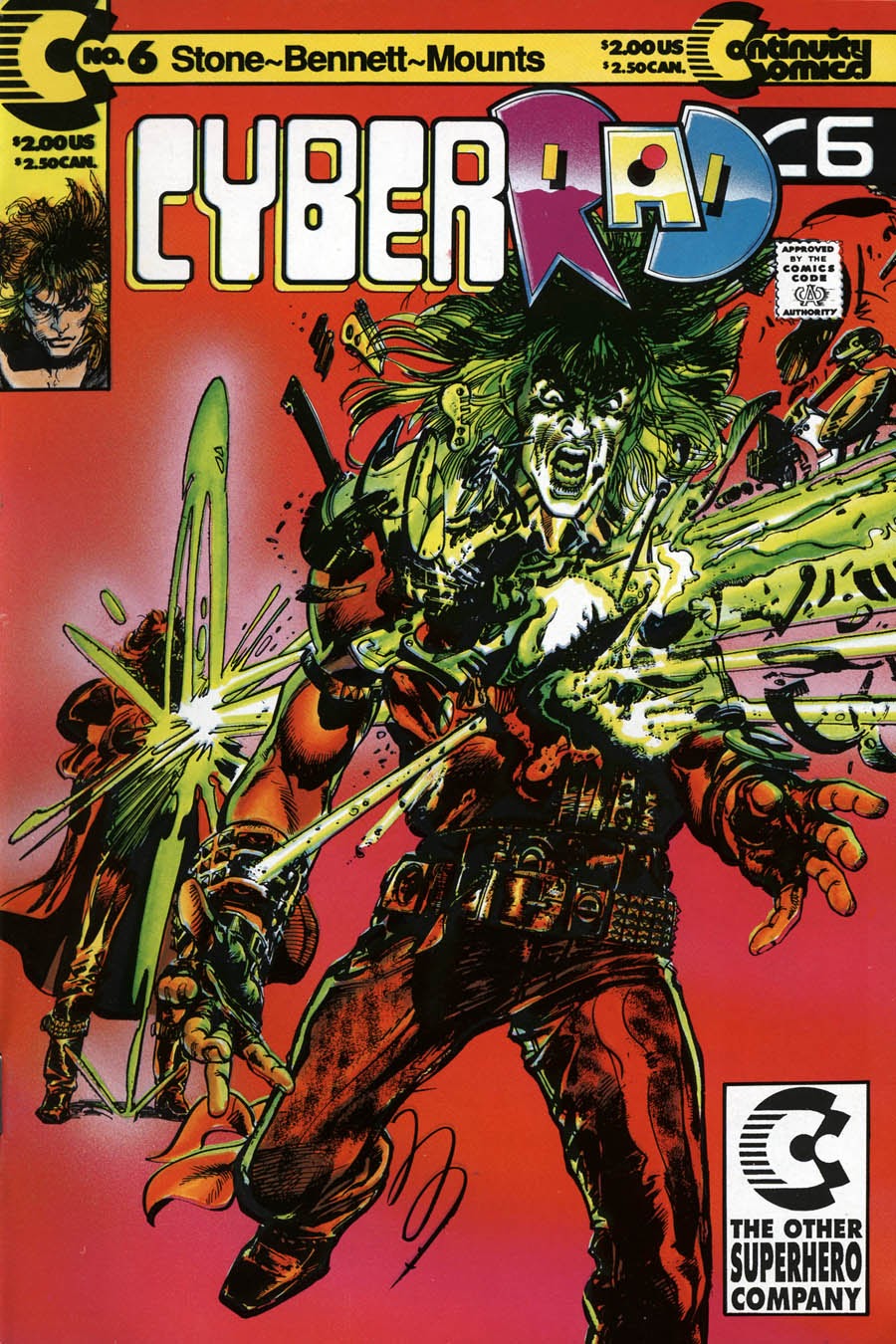 Read online CyberRad (1991) comic -  Issue #6 - 1