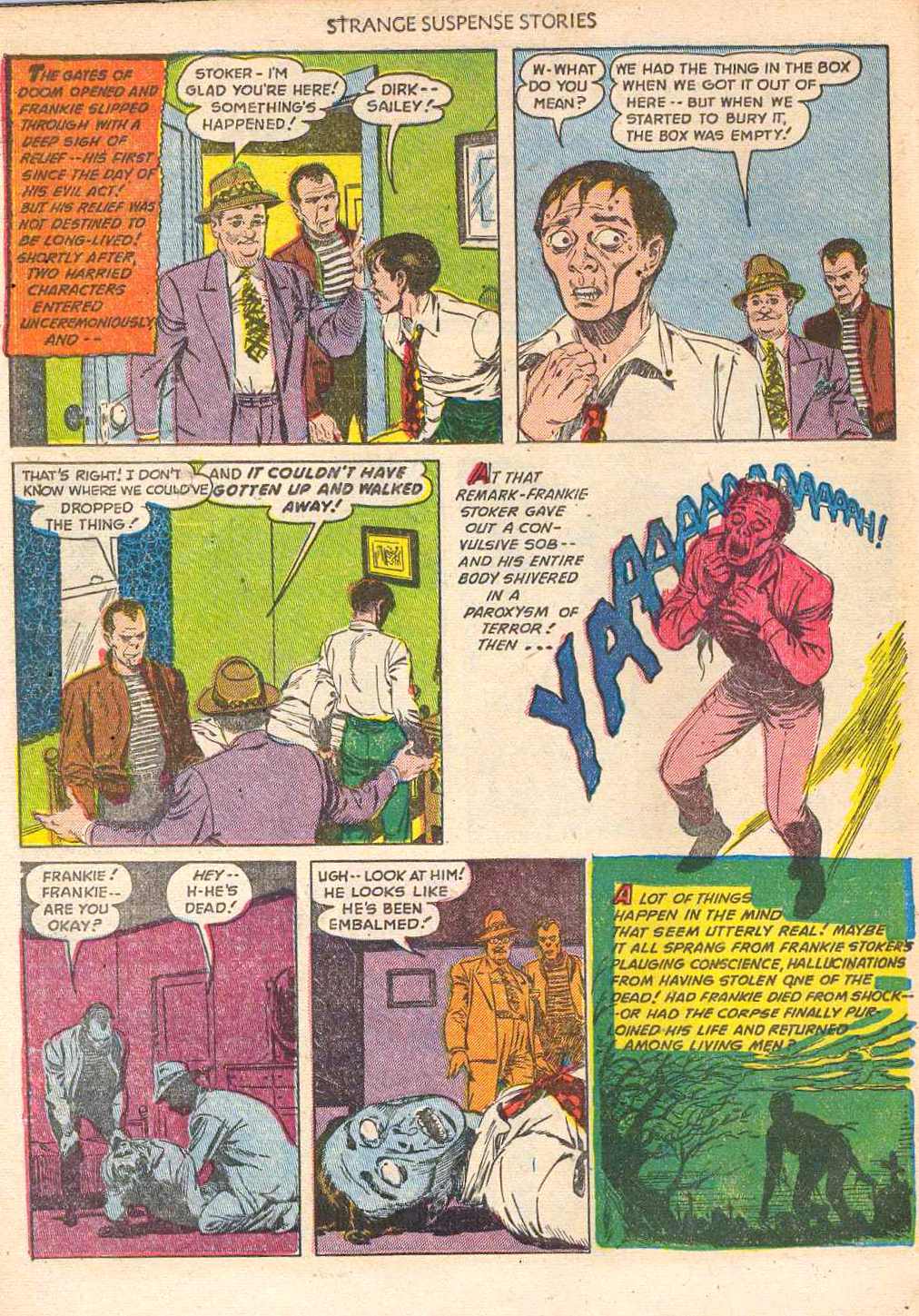 Read online Strange Suspense Stories (1952) comic -  Issue #2 - 22