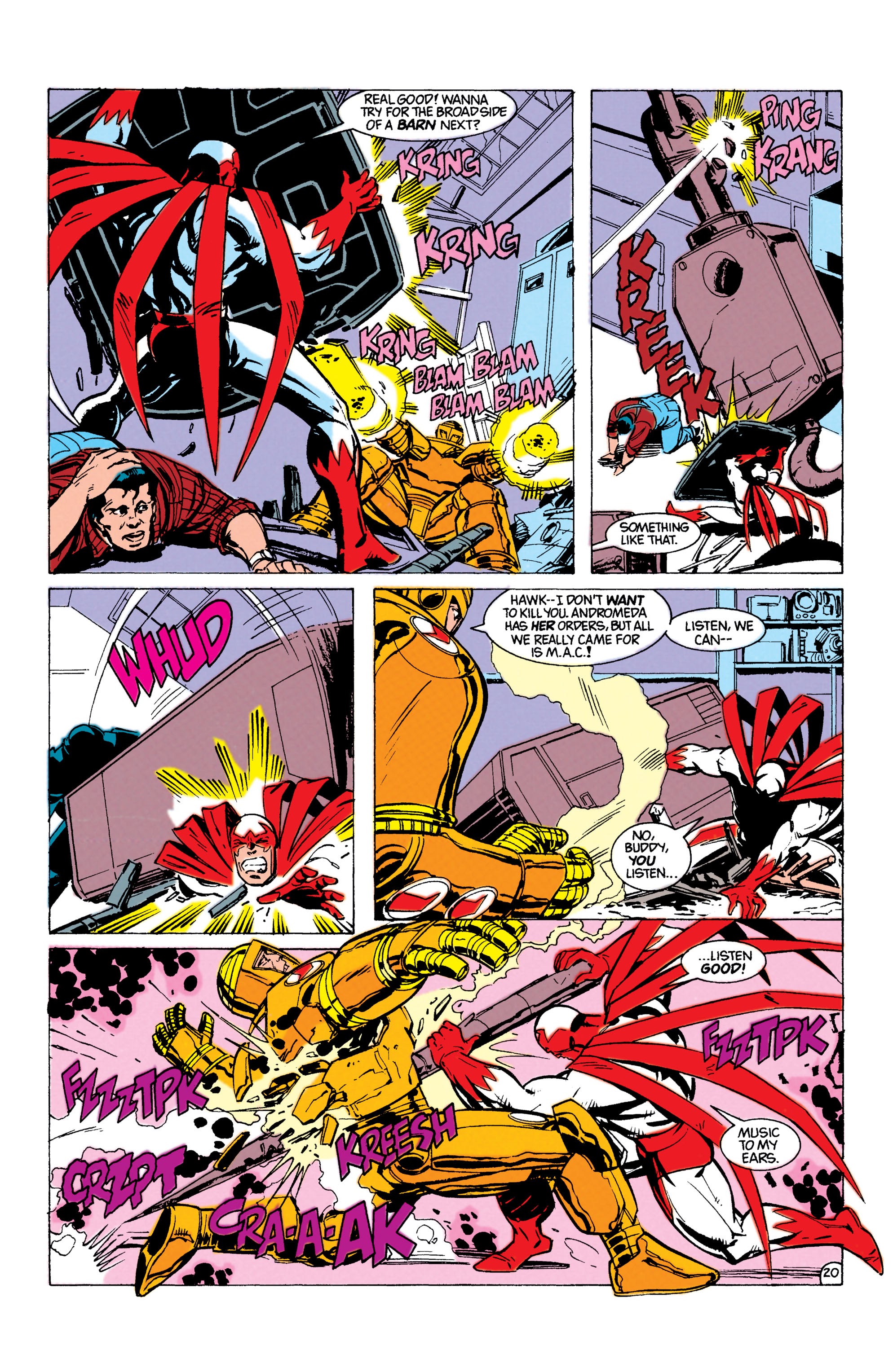 Read online Hawk and Dove (1989) comic -  Issue #10 - 21