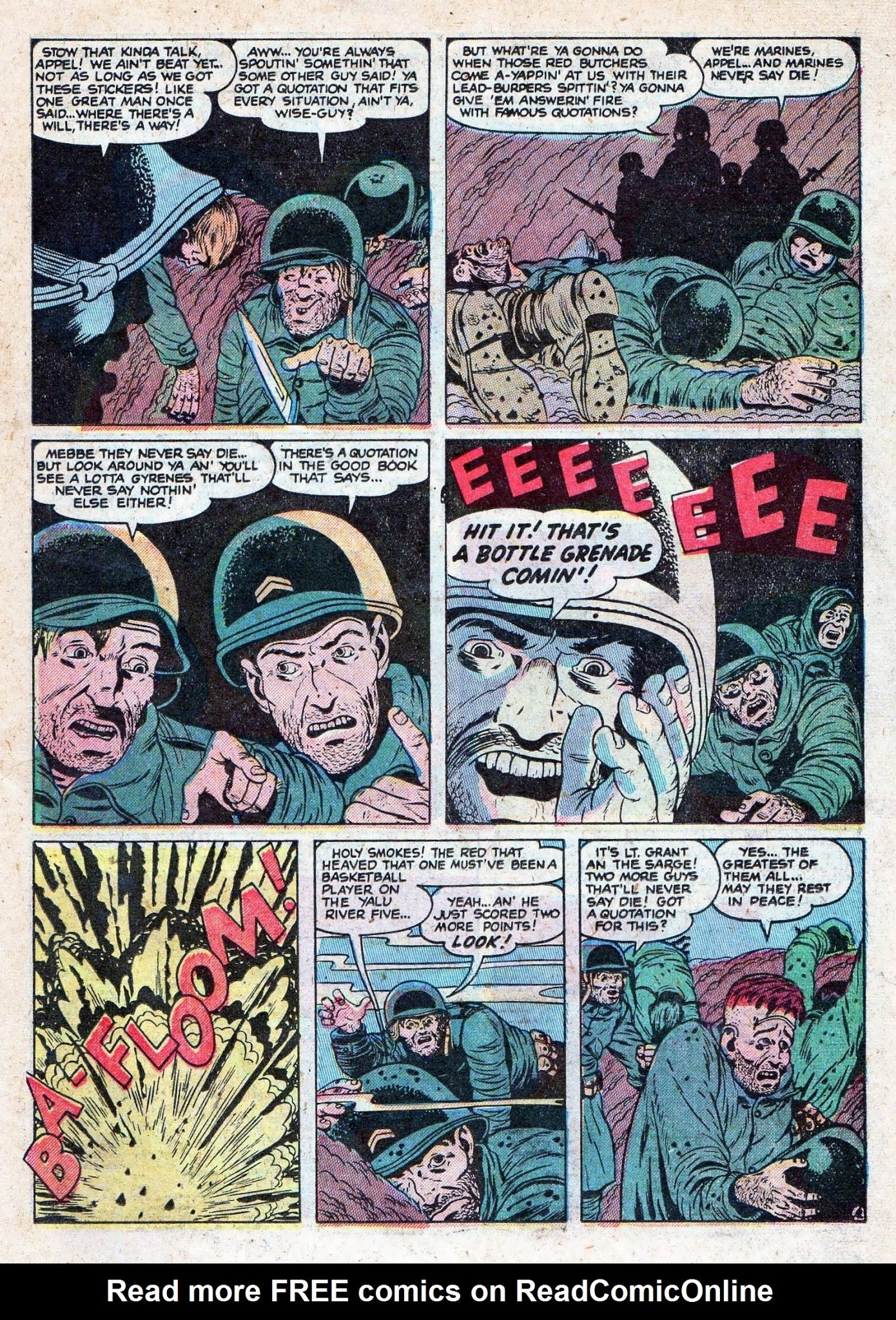 Read online Combat (1952) comic -  Issue #1 - 23