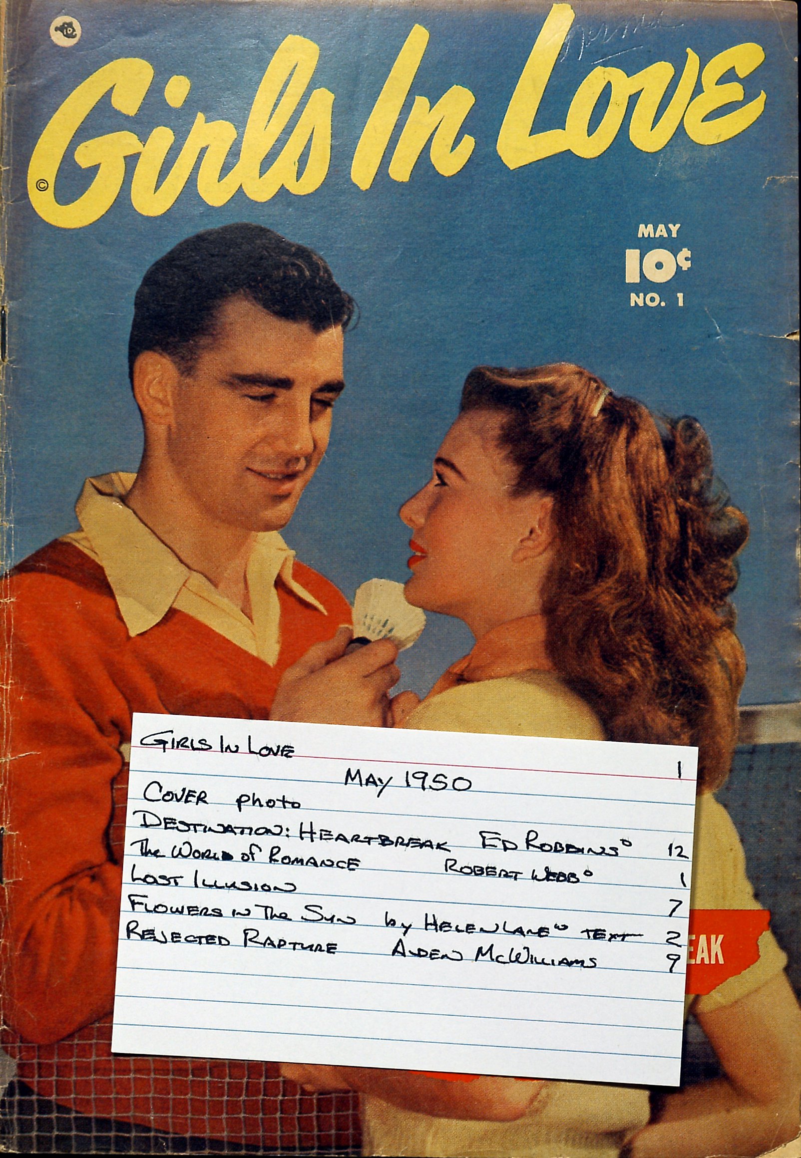 Read online Girls in Love (1950) comic -  Issue #1 - 37