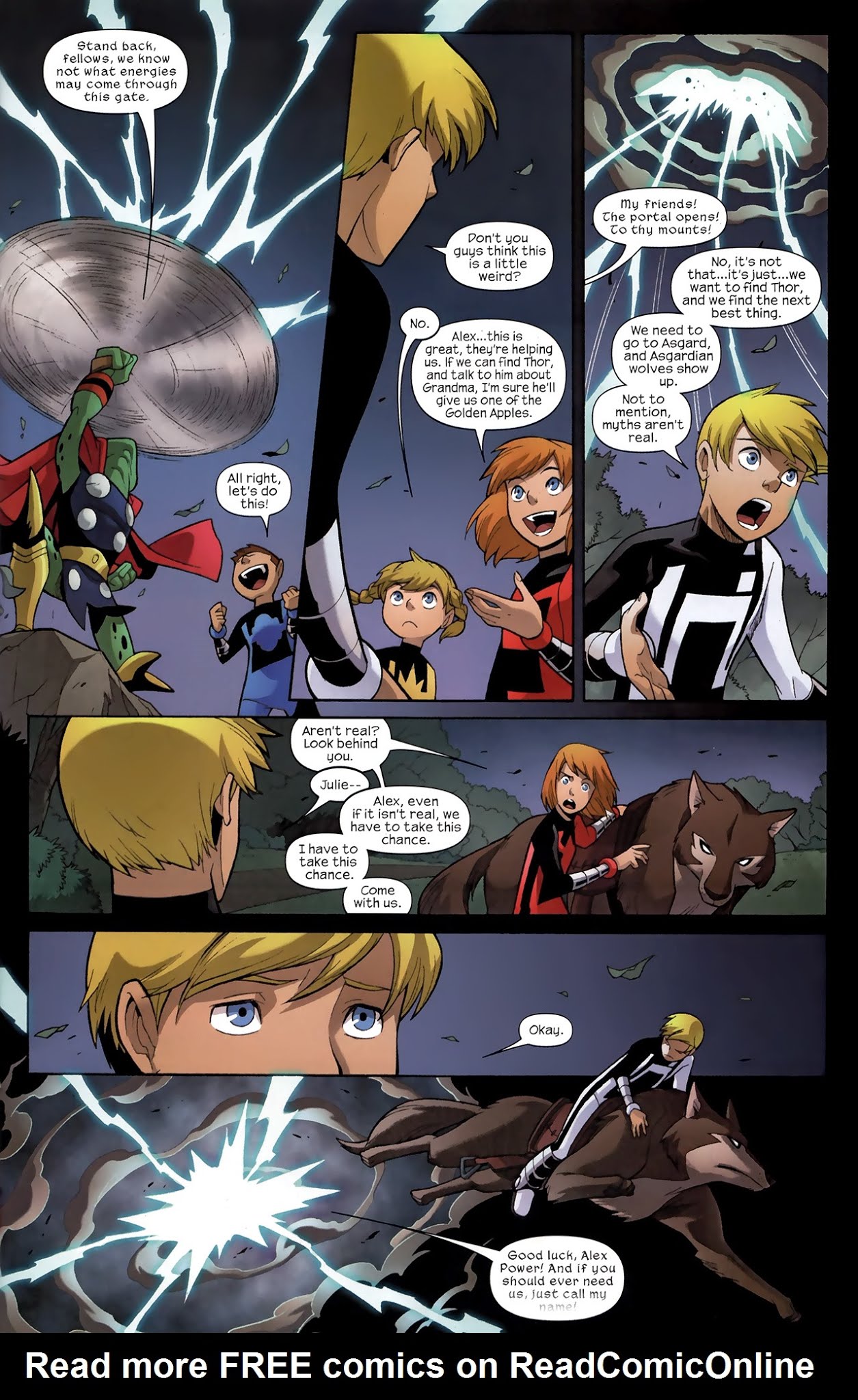 Read online Thor and the Warriors Four comic -  Issue #1 - 20
