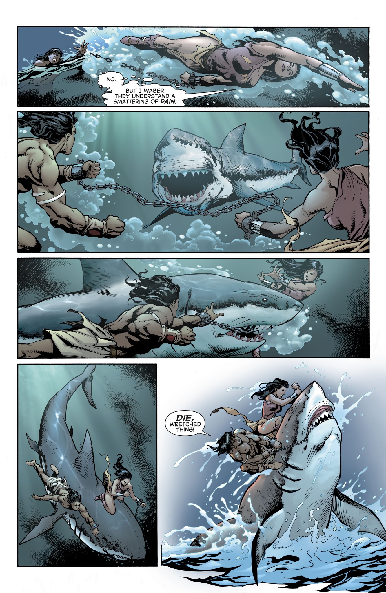 Read online Wonder Woman/Conan comic -  Issue #3 - 9