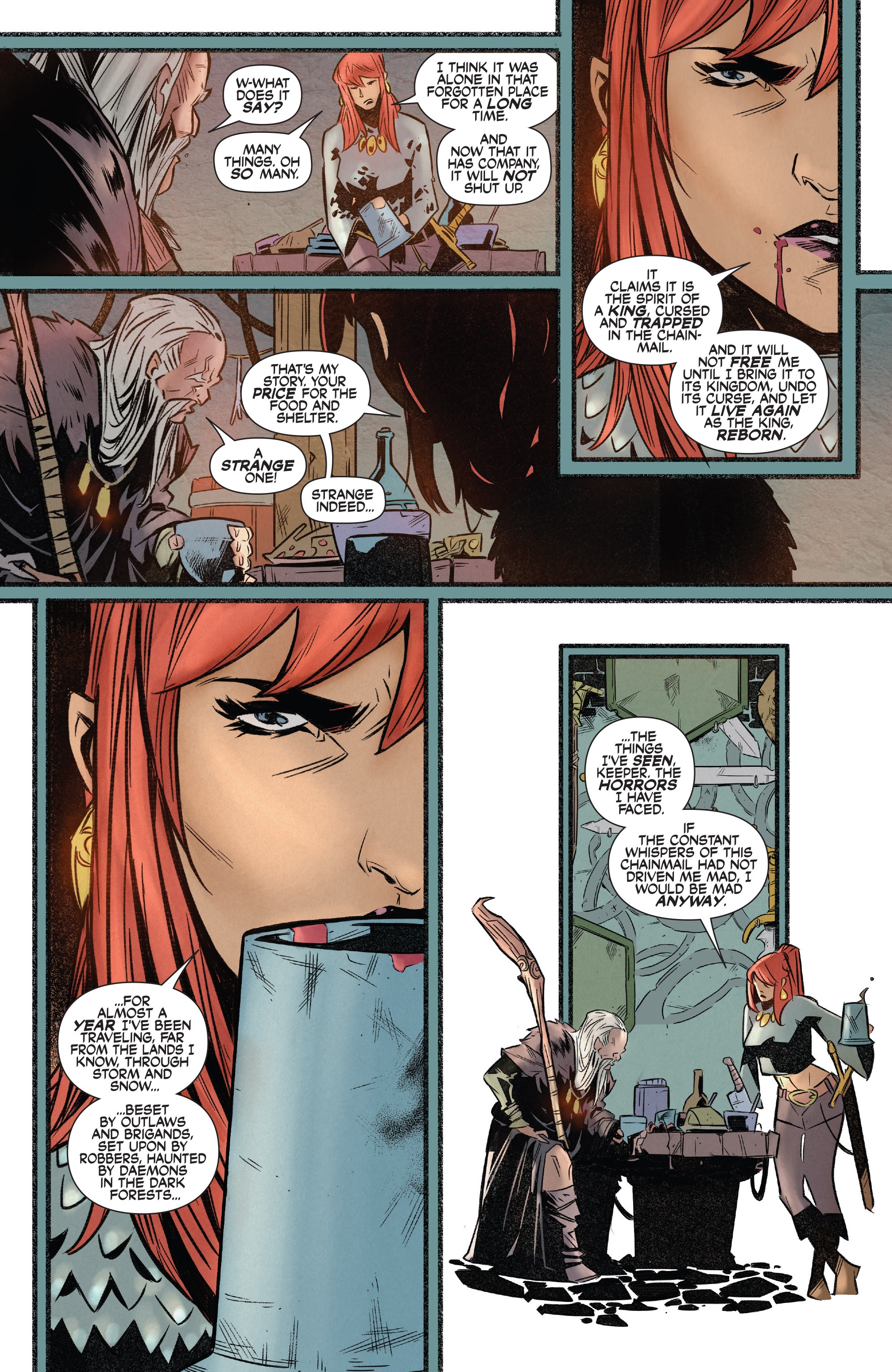 Read online Immortal Red Sonja comic -  Issue #1 - 11