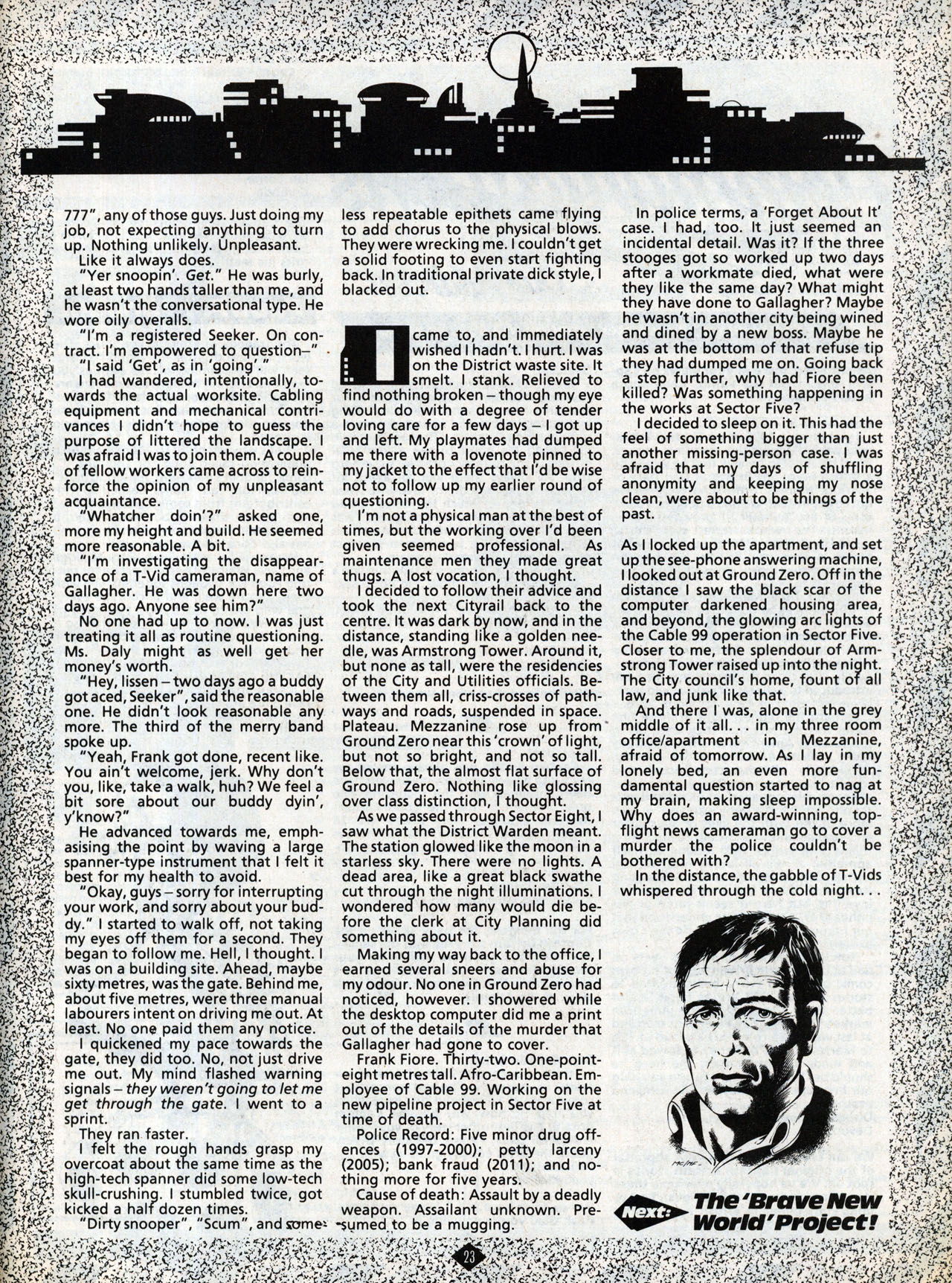Read online Captain Britain (1985) comic -  Issue #5 - 23