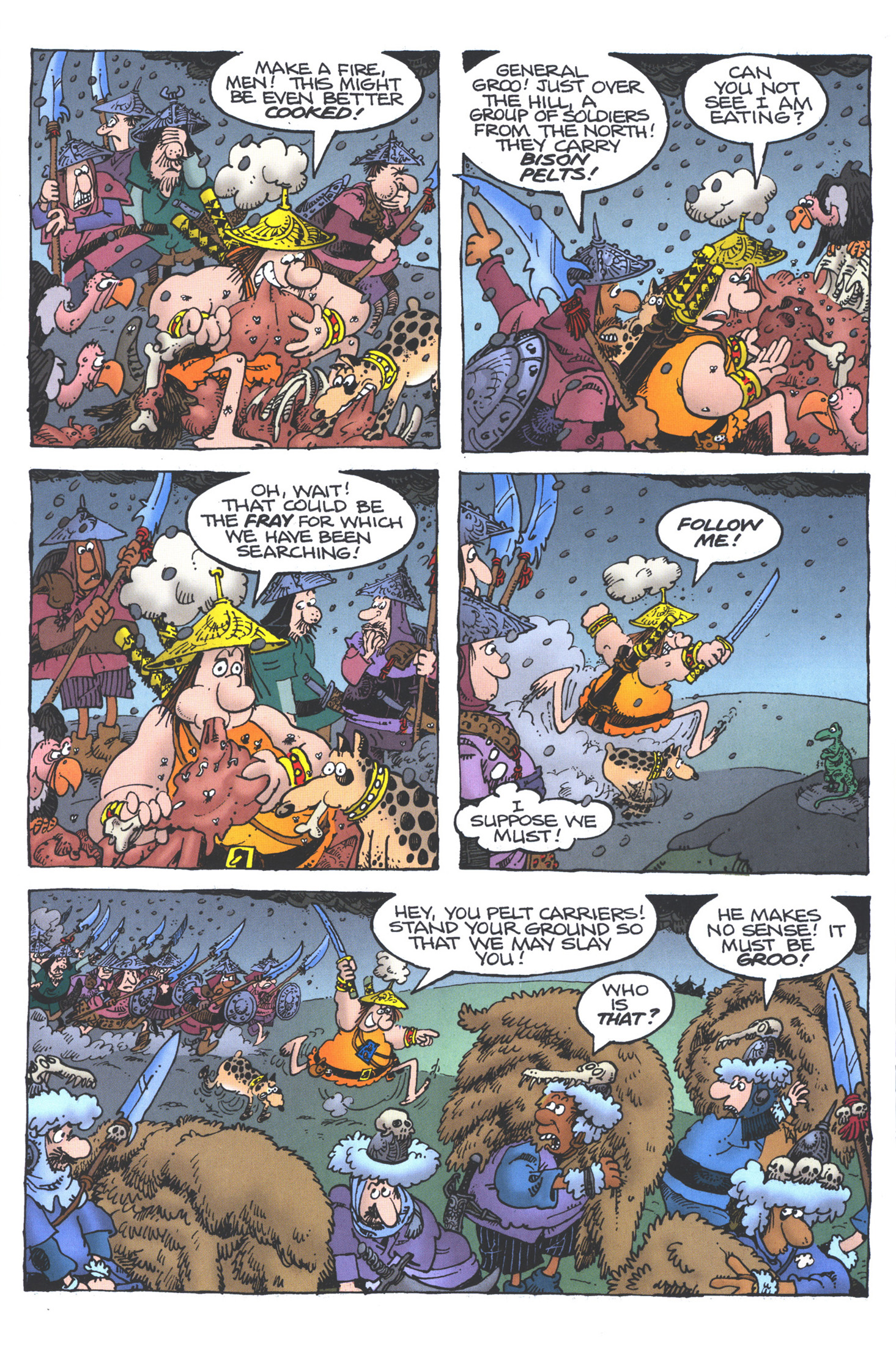 Read online Groo: Hell On Earth comic -  Issue #3 - 16