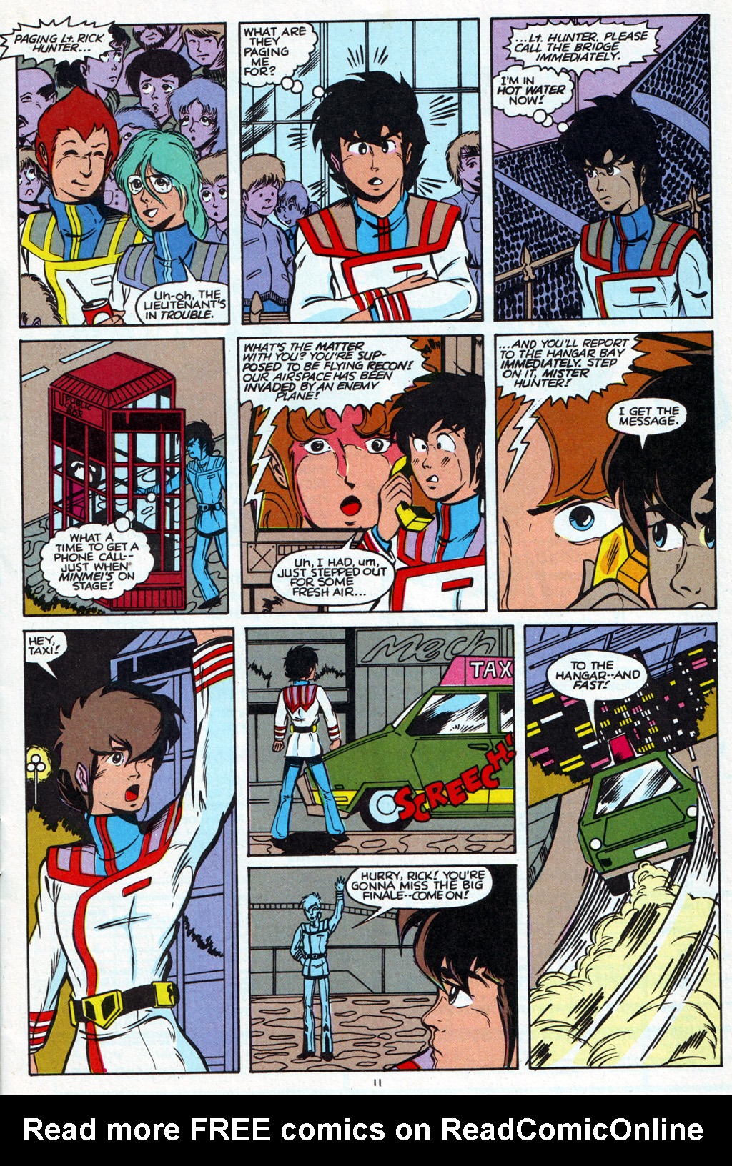 Read online Robotech The Macross Saga comic -  Issue #9 - 12