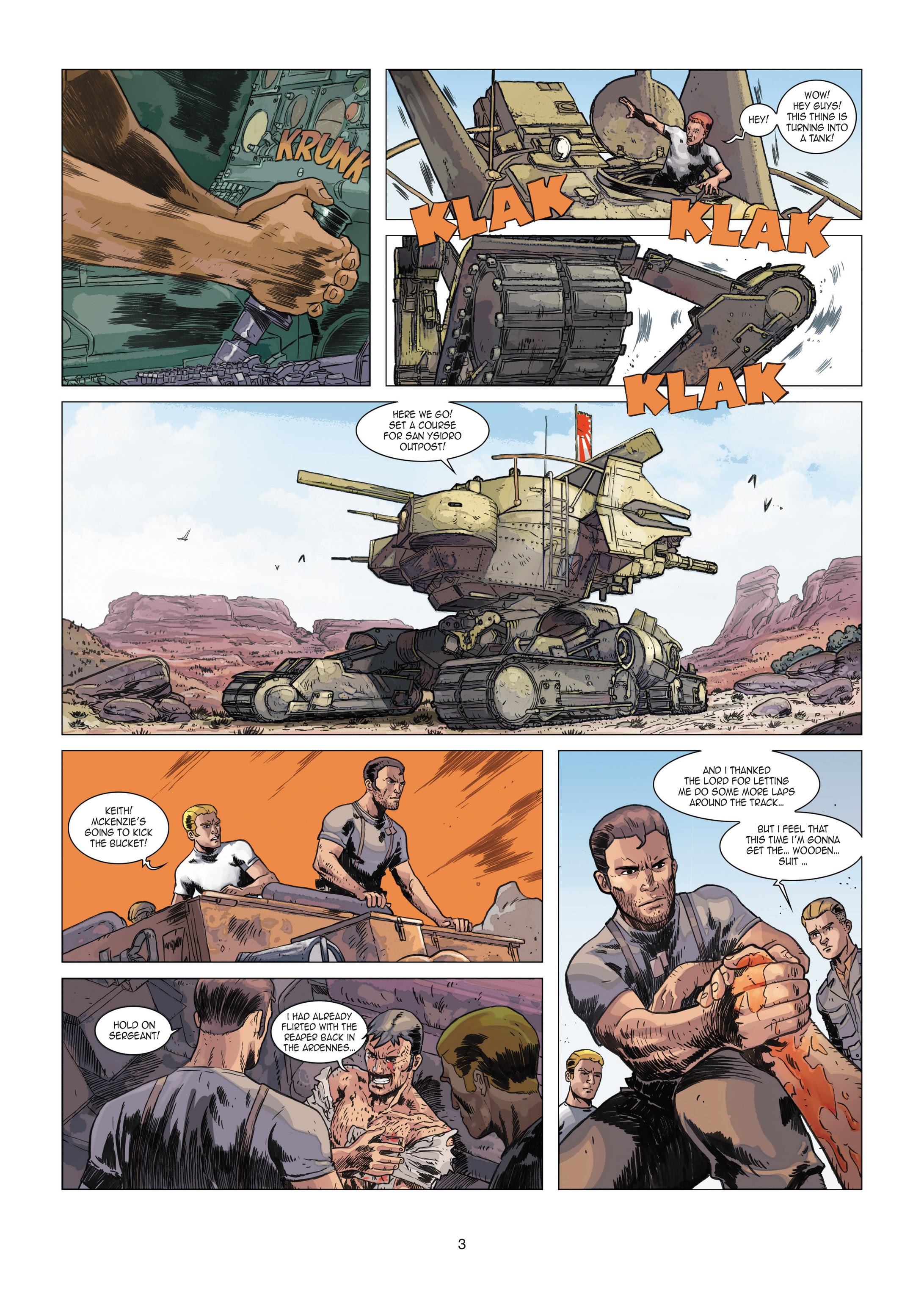 Read online Iron Squad comic -  Issue #4 - 3