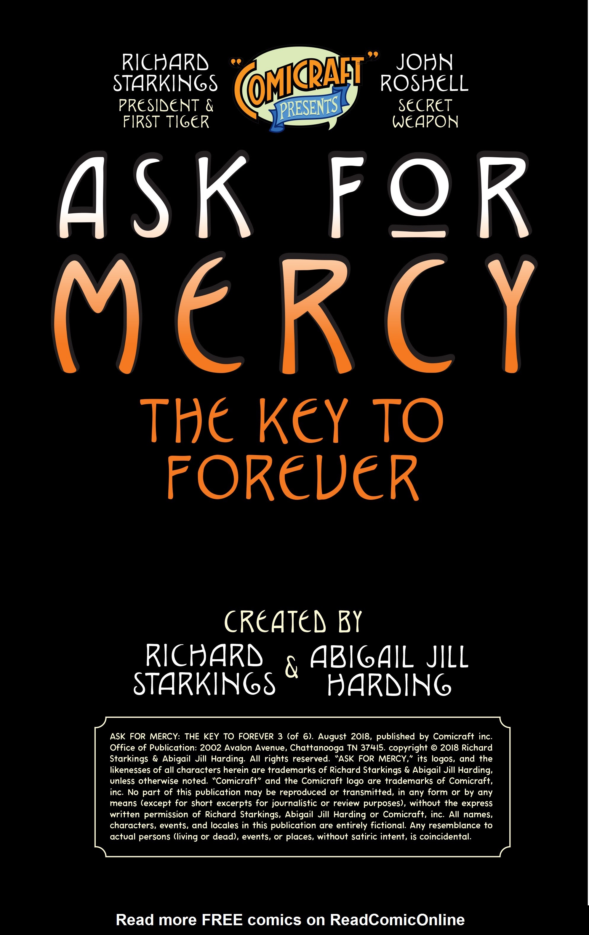Read online Ask For Mercy: The Key To Forever comic -  Issue #3 - 2