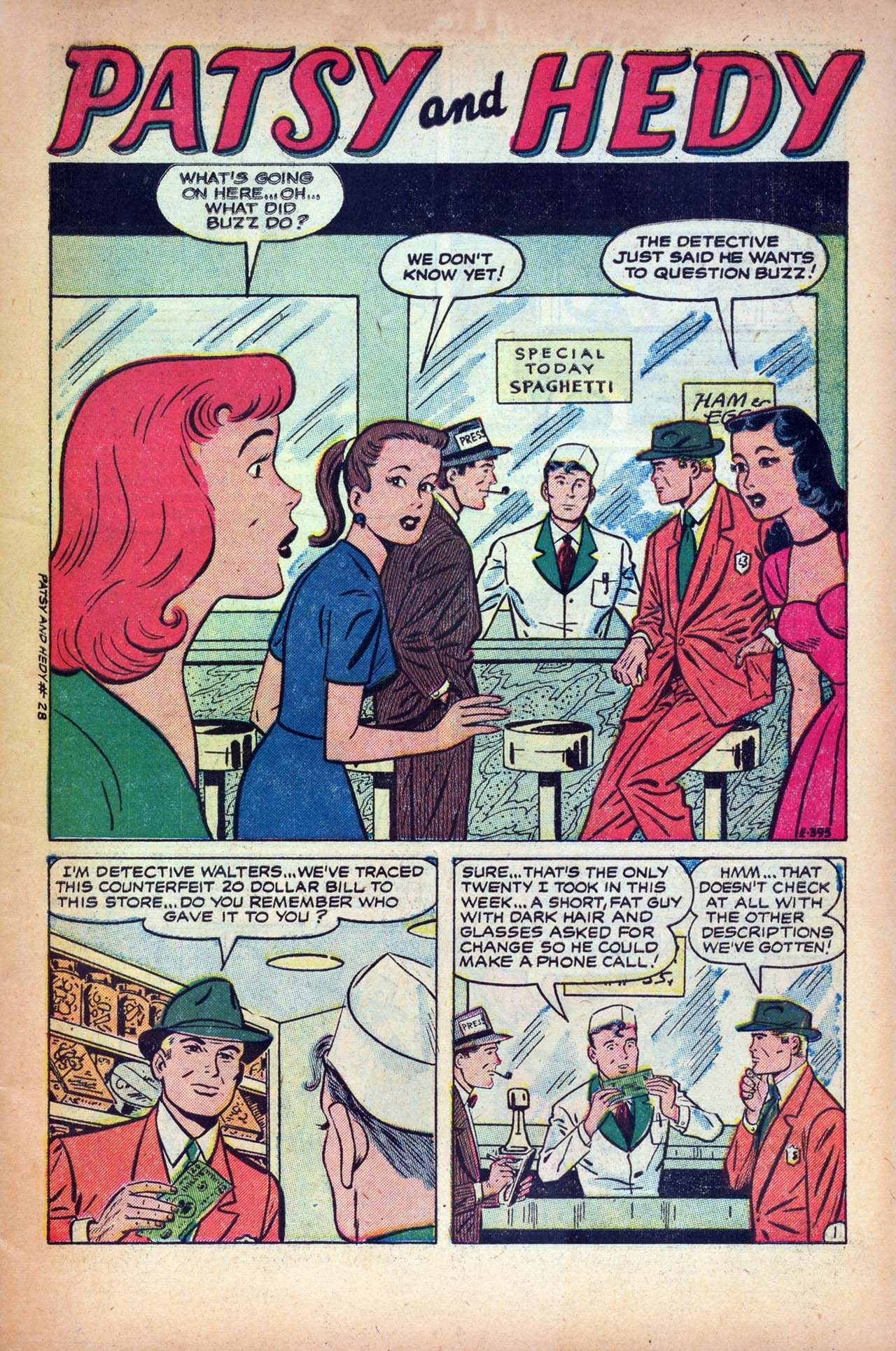 Read online Patsy and Hedy comic -  Issue #28 - 3