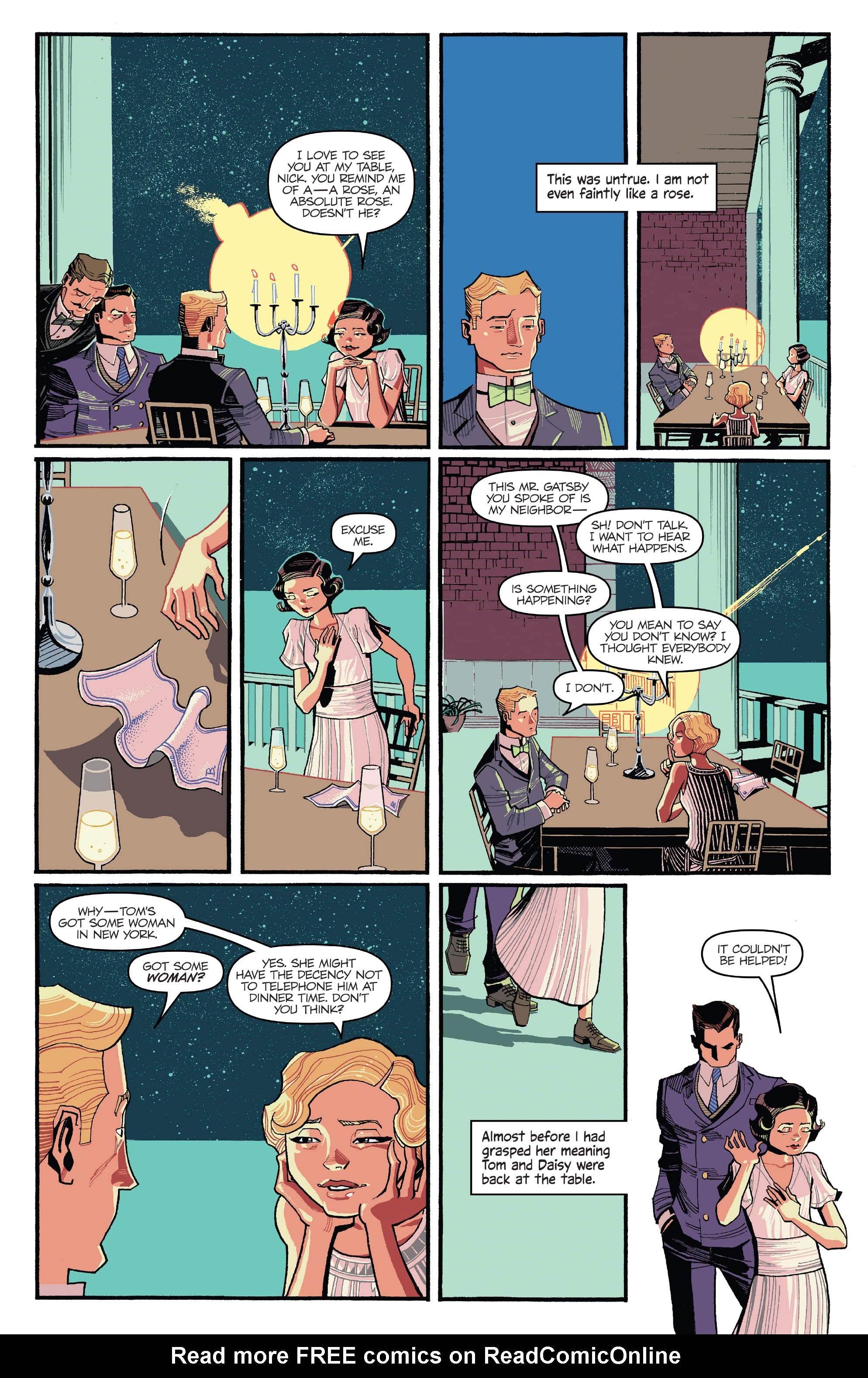 Read online The Great Gatsby comic -  Issue #1 - 16
