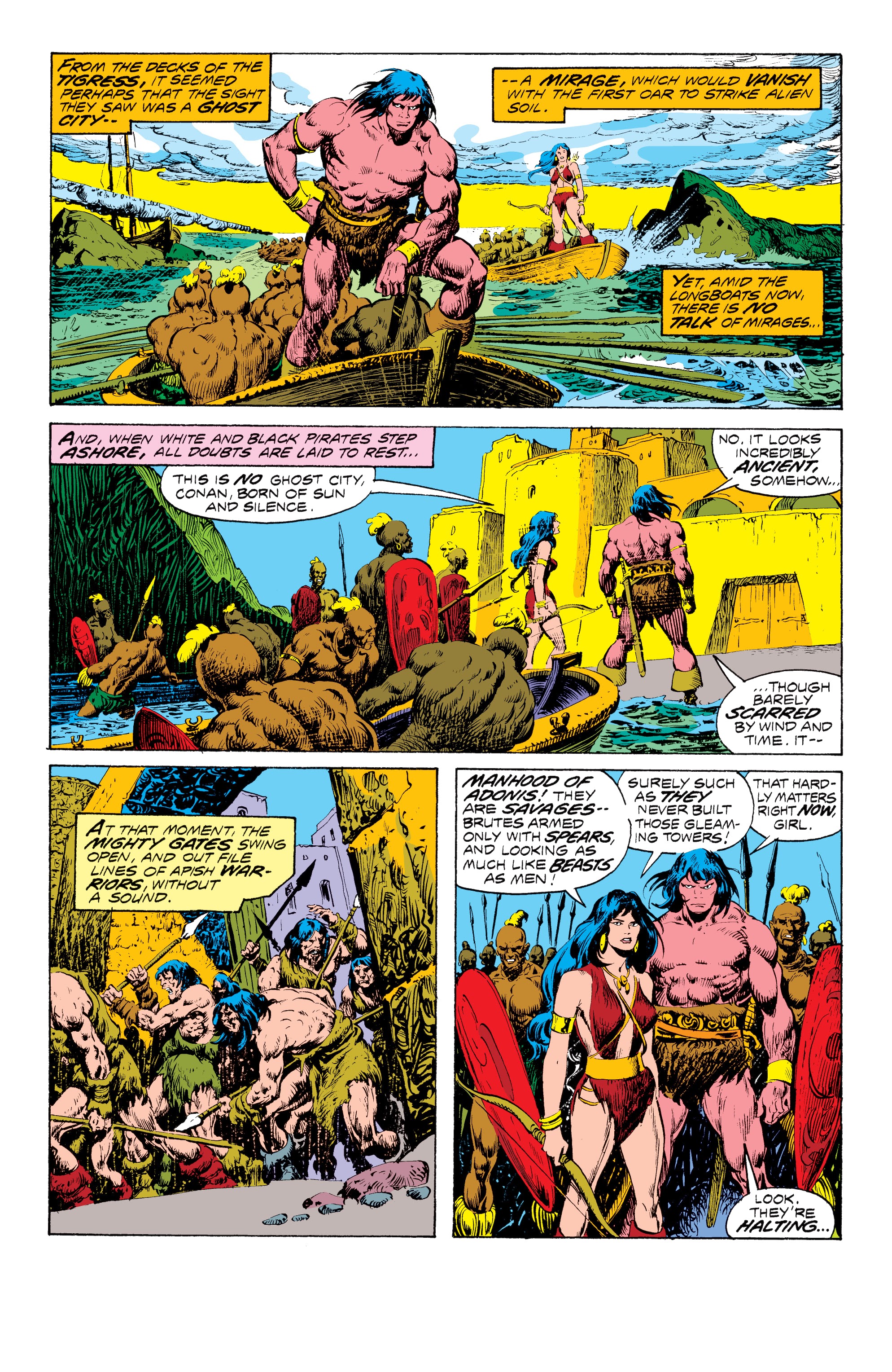 Read online Conan the Barbarian Epic Collection: The Original Marvel Years - Of Once and Future Kings comic -  Issue # TPB (Part 2) - 96