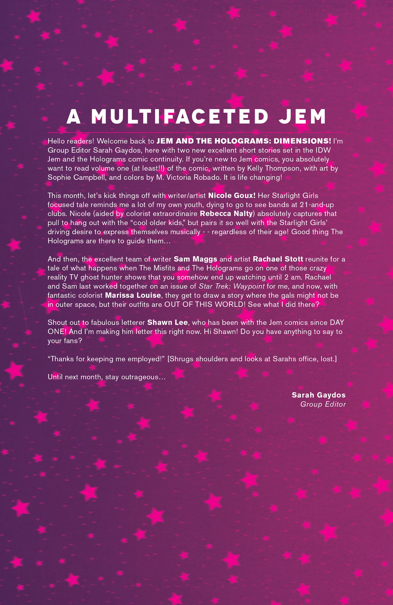 Read online Jem and the Holograms: Dimensions comic -  Issue #3 - 3