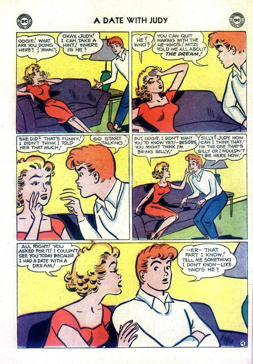 Read online A Date with Judy comic -  Issue #73 - 6