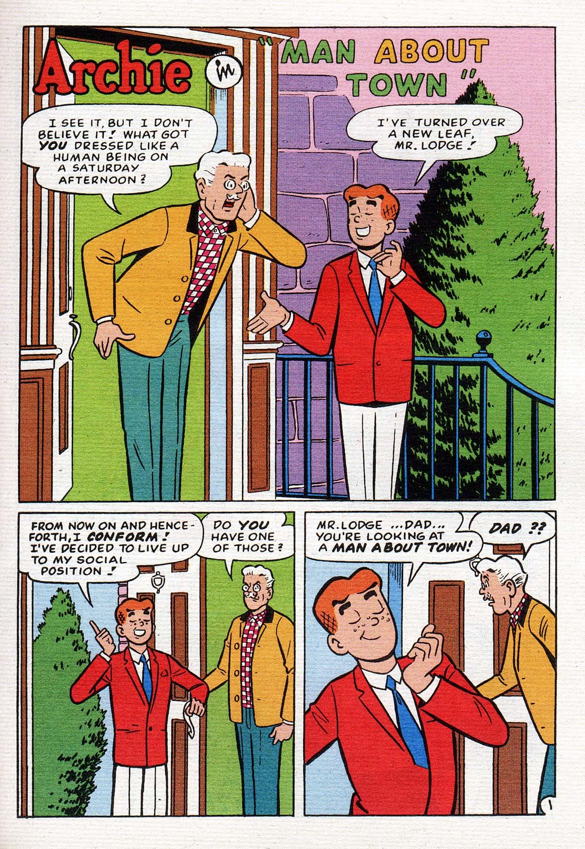 Read online Archie's Double Digest Magazine comic -  Issue #142 - 134