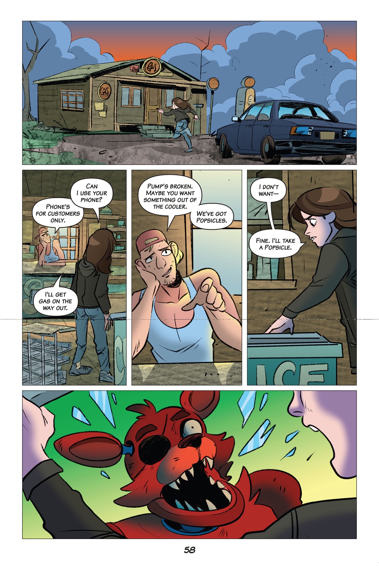 Read online Five Nights At Freddy's comic -  Issue # The Twisted Ones (Part 1) - 59
