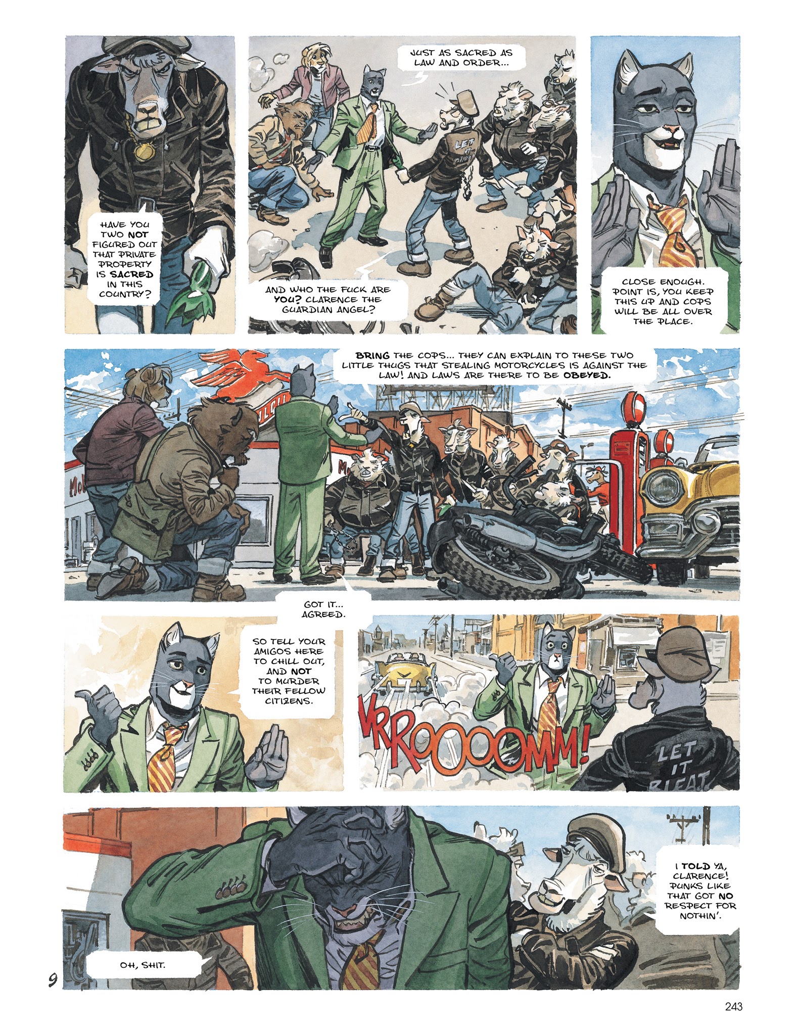 Read online Blacksad: The Collected Stories comic -  Issue # TPB (Part 3) - 45