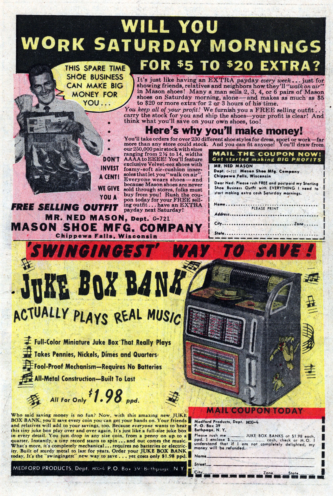 Read online Teen-Age Romance comic -  Issue #82 - 19