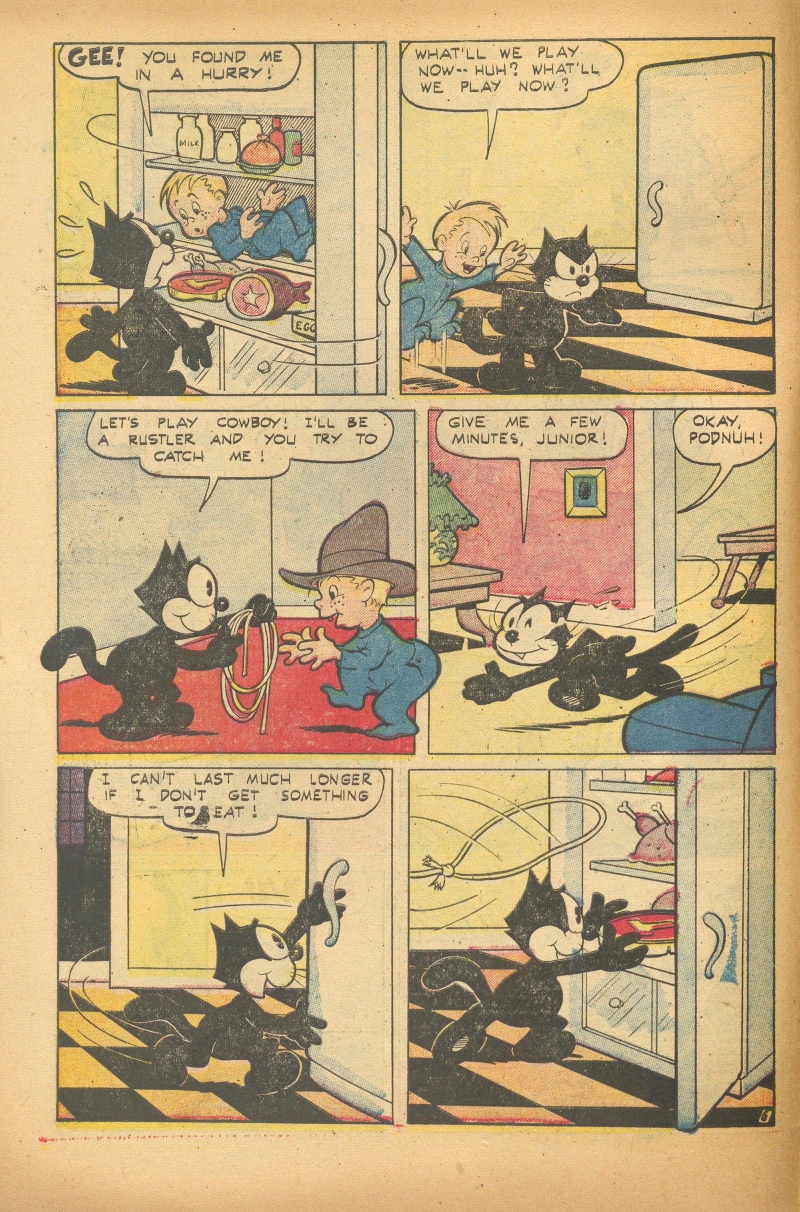Read online Felix the Cat (1951) comic -  Issue #31 - 8