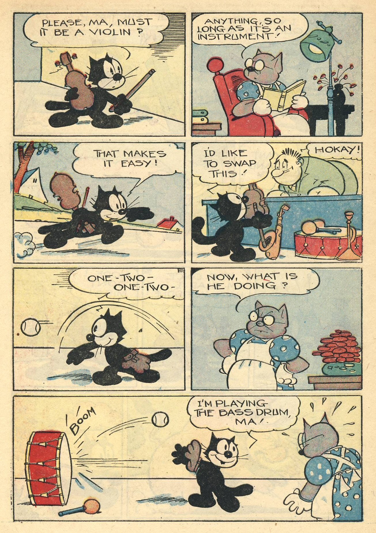 Read online Felix the Cat (1948) comic -  Issue #11 - 12
