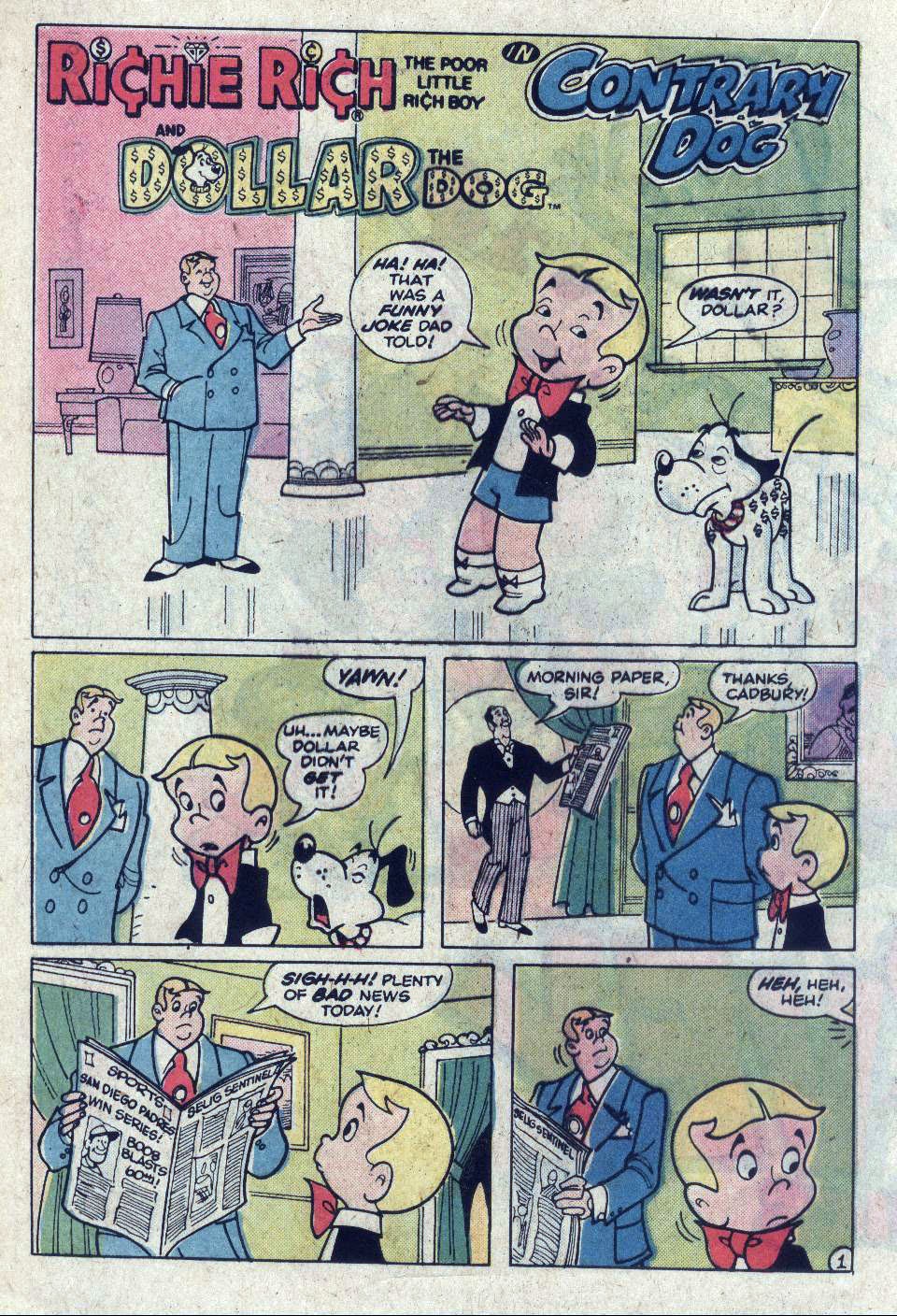 Read online Richie Rich And [...] comic -  Issue #10 - 19