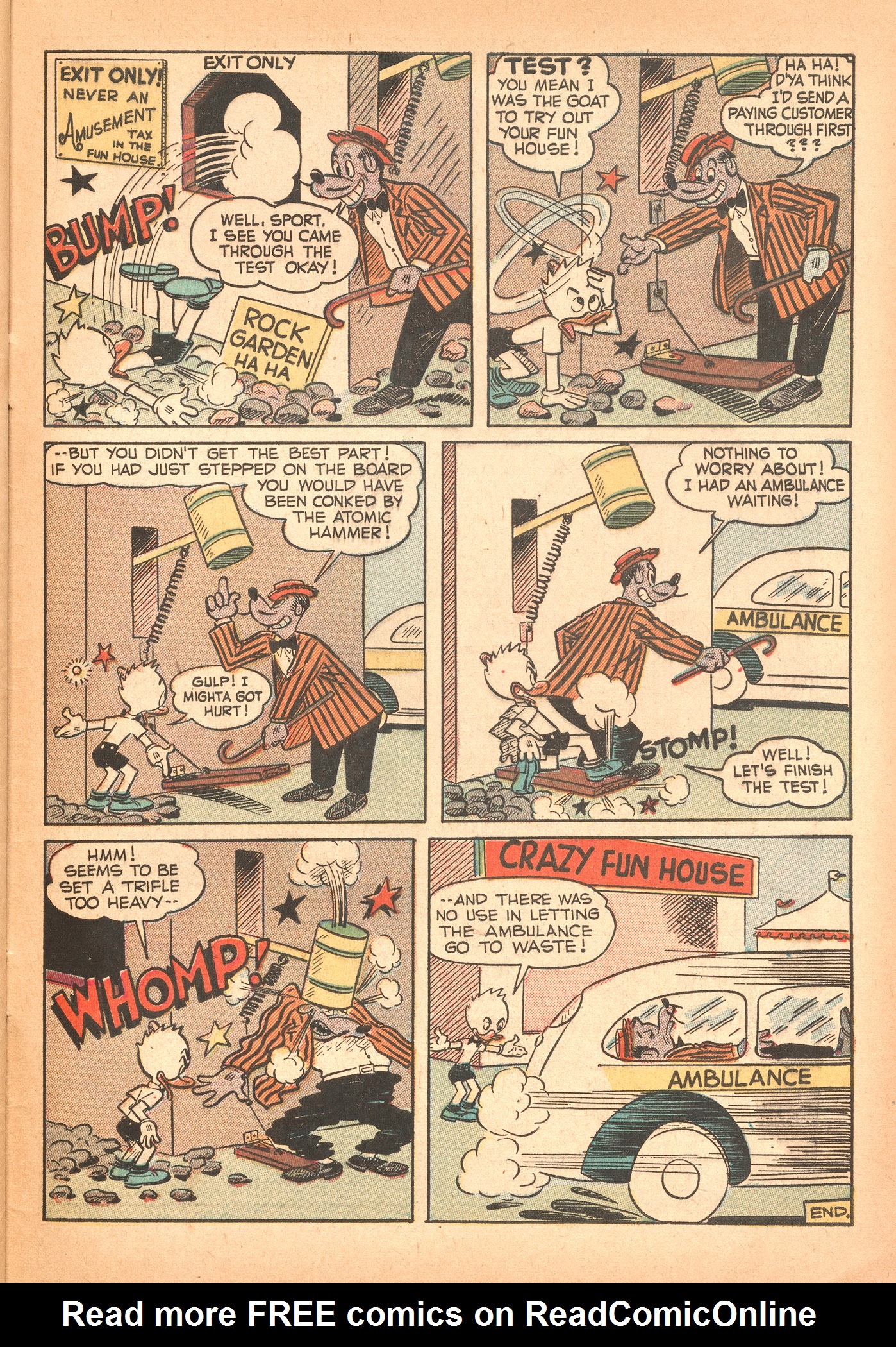 Read online Super Duck Comics comic -  Issue #31 - 49