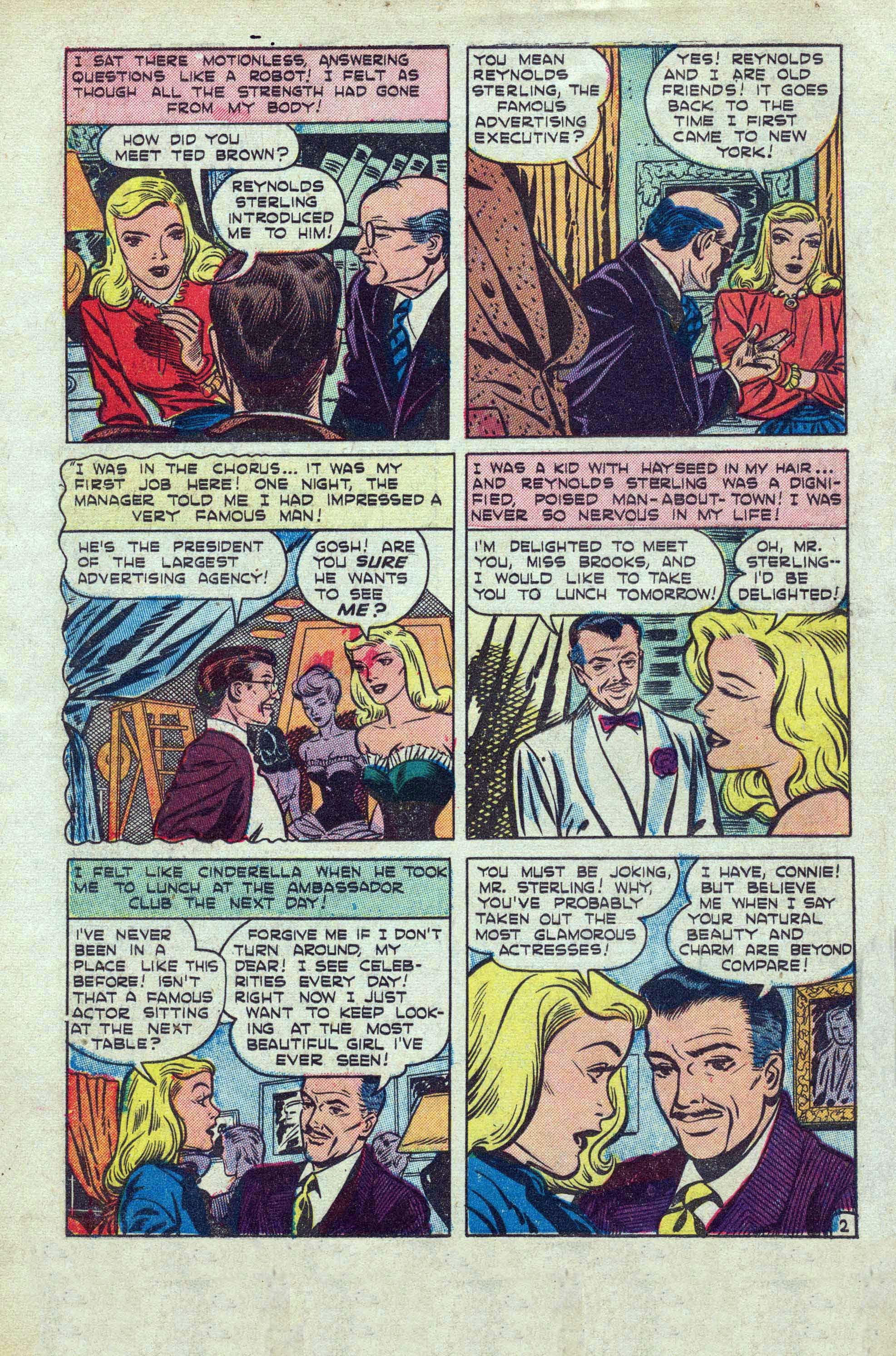 Read online Girl Comics (1949) comic -  Issue #2 - 4
