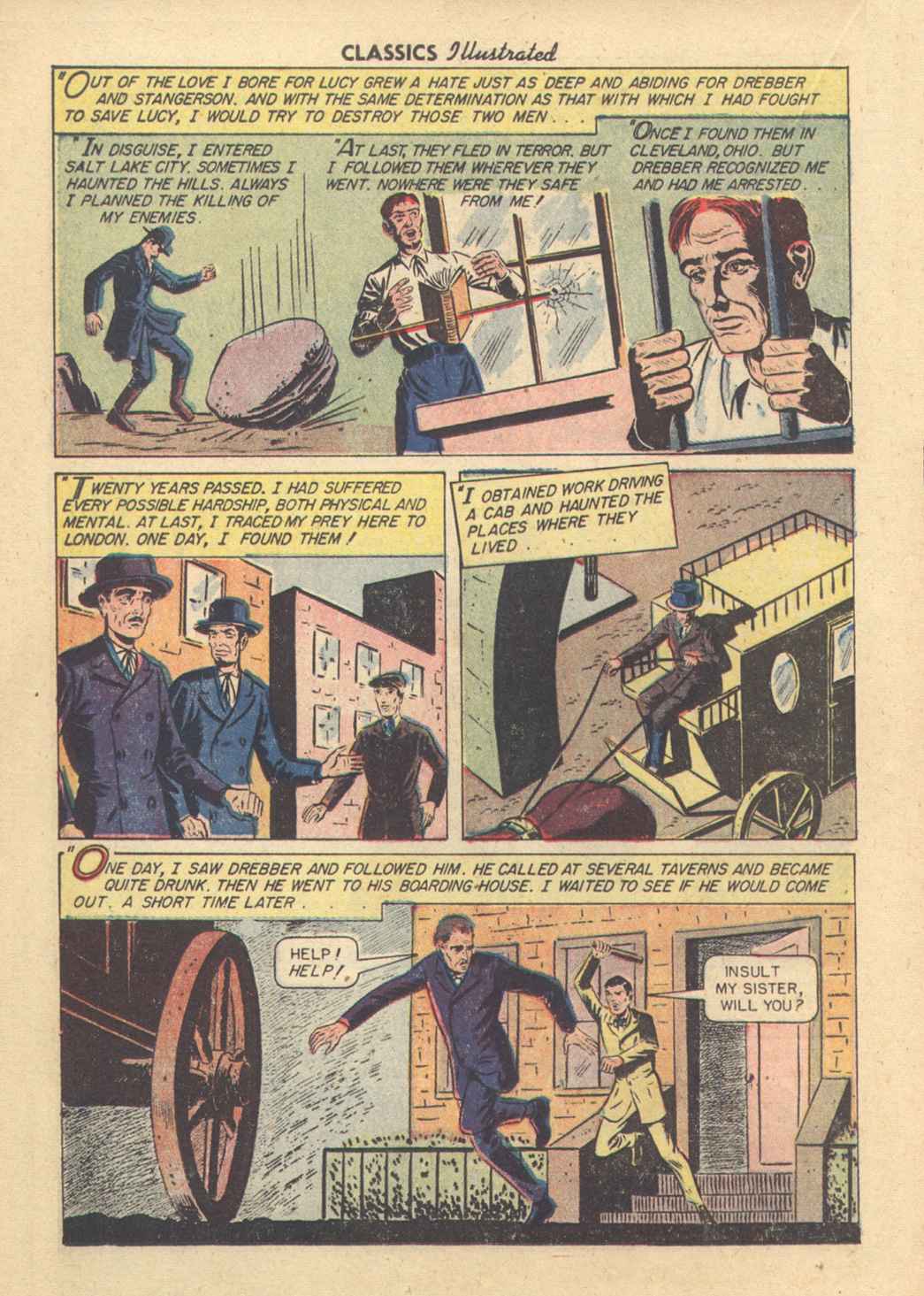 Read online Classics Illustrated comic -  Issue #110 - 28
