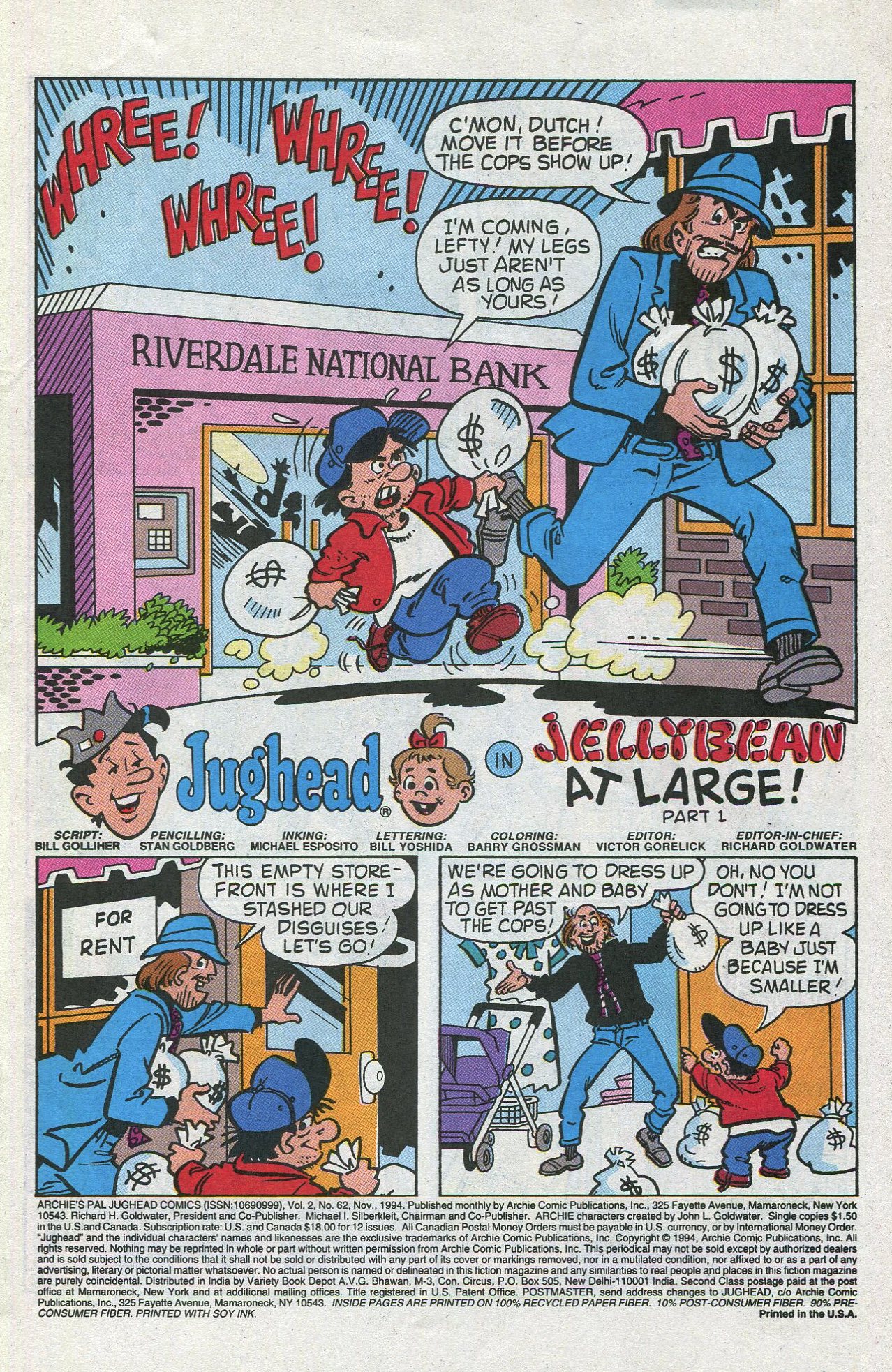 Read online Archie's Pal Jughead Comics comic -  Issue #62 - 3