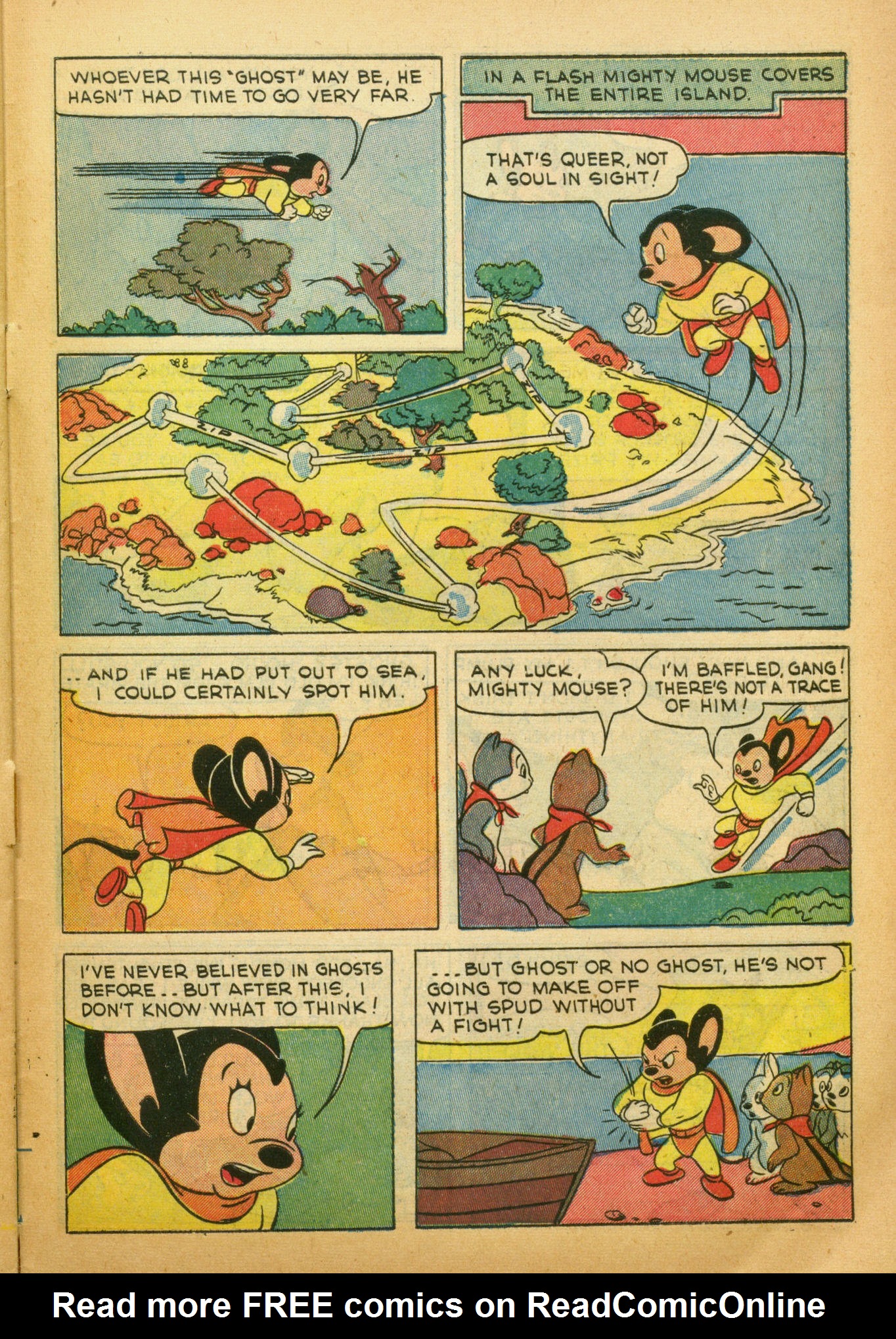 Read online Paul Terry's Mighty Mouse Comics comic -  Issue #39 - 61