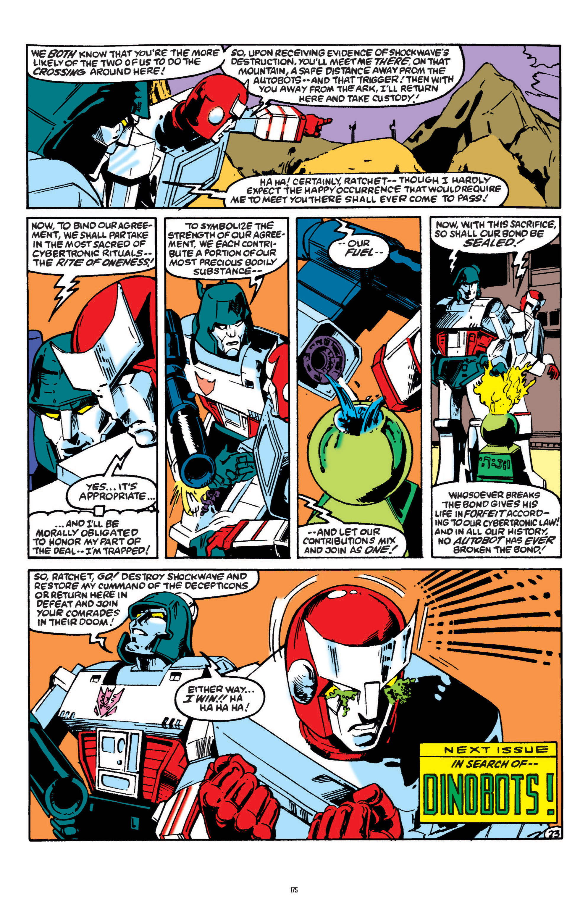 Read online The Transformers Classics comic -  Issue # TPB 1 - 176