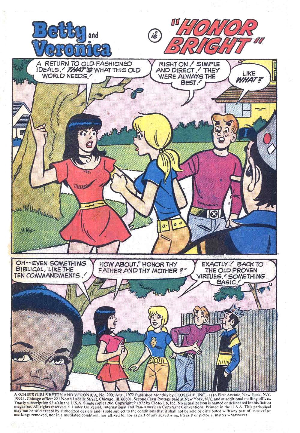 Read online Archie's Girls Betty and Veronica comic -  Issue #200 - 3