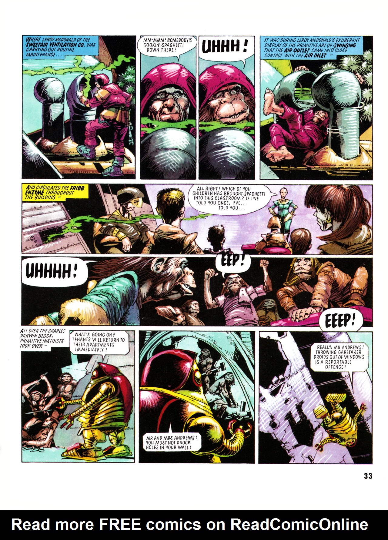 Read online Judge Dredd Definitive Editions: Bad Science comic -  Issue # Full - 32