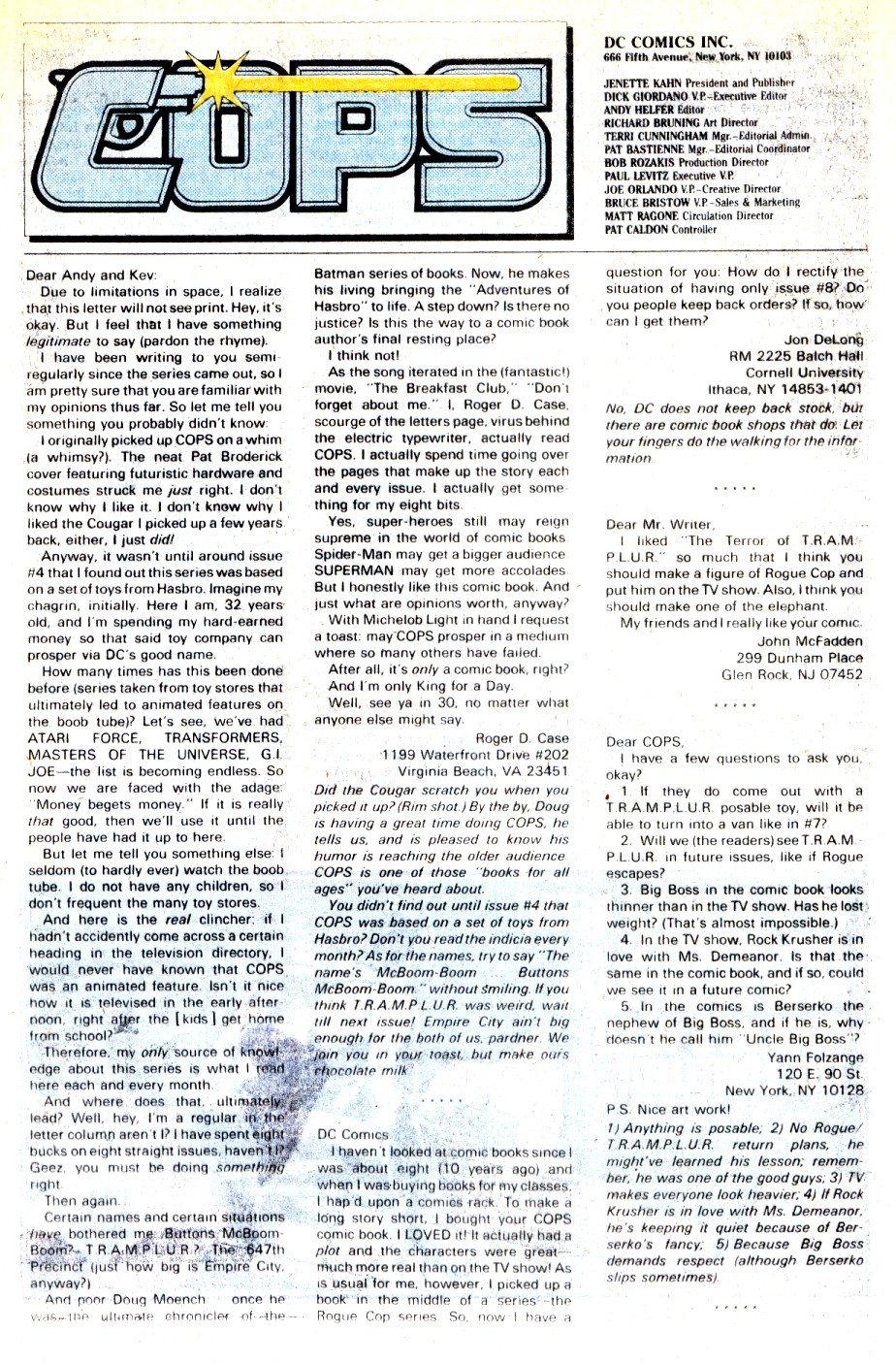 Read online COPS comic -  Issue #12 - 33