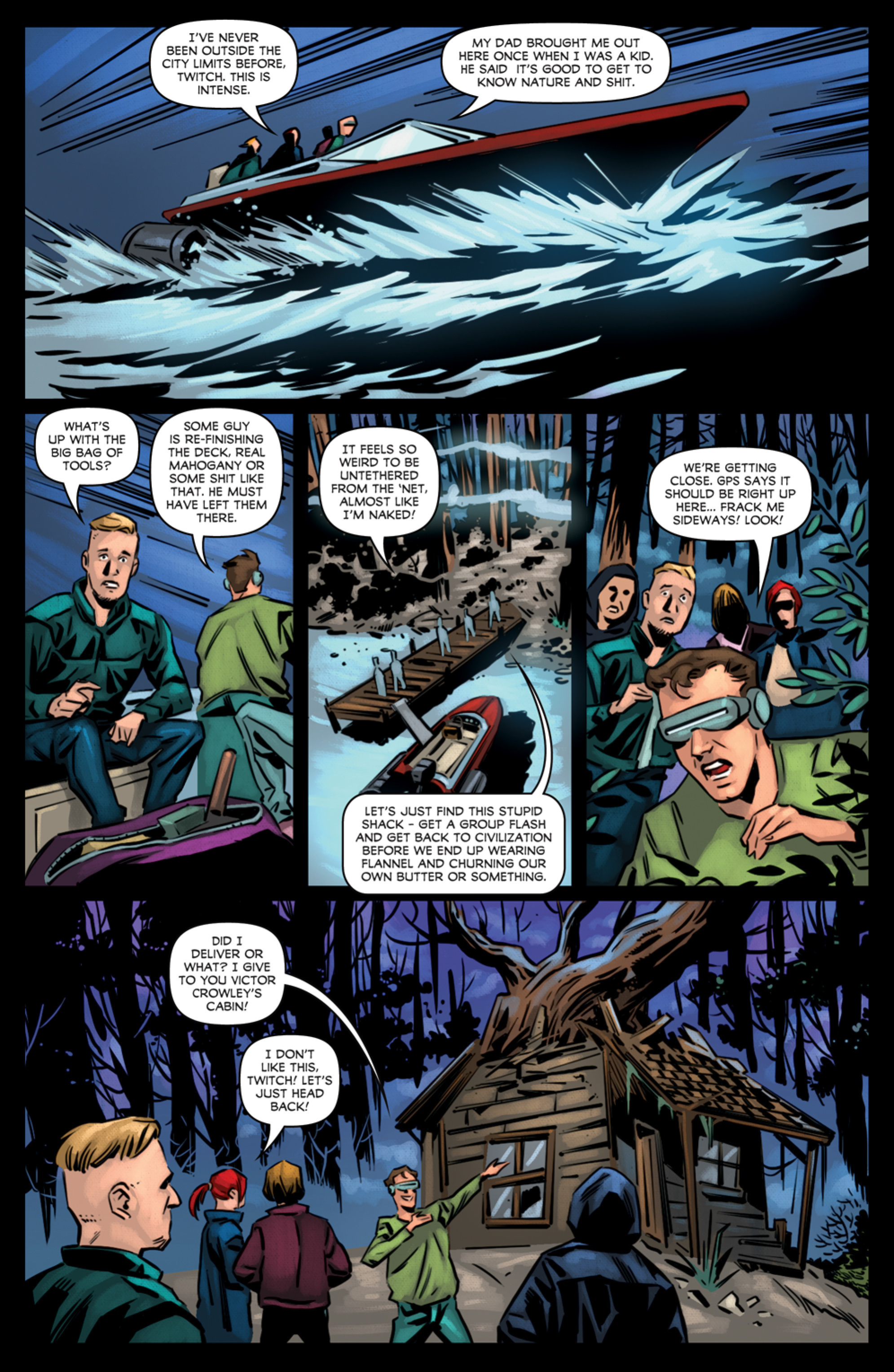 Read online Victor Crowley's Hatchet Halloween Tales III comic -  Issue # Full - 14