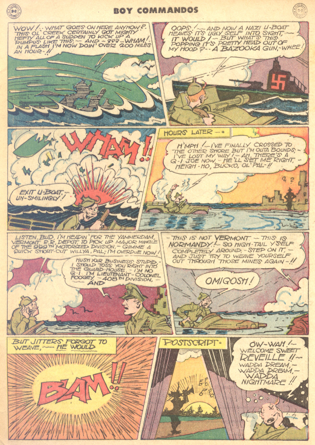 Read online Boy Commandos comic -  Issue #9 - 49
