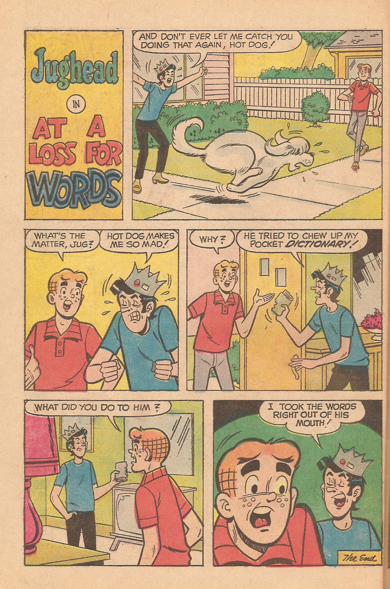 Read online Jughead's Jokes comic -  Issue #35 - 46
