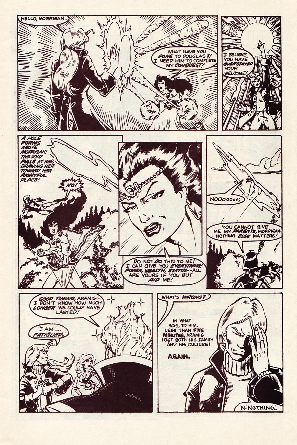 Read online Aramis comic -  Issue #3 - 7